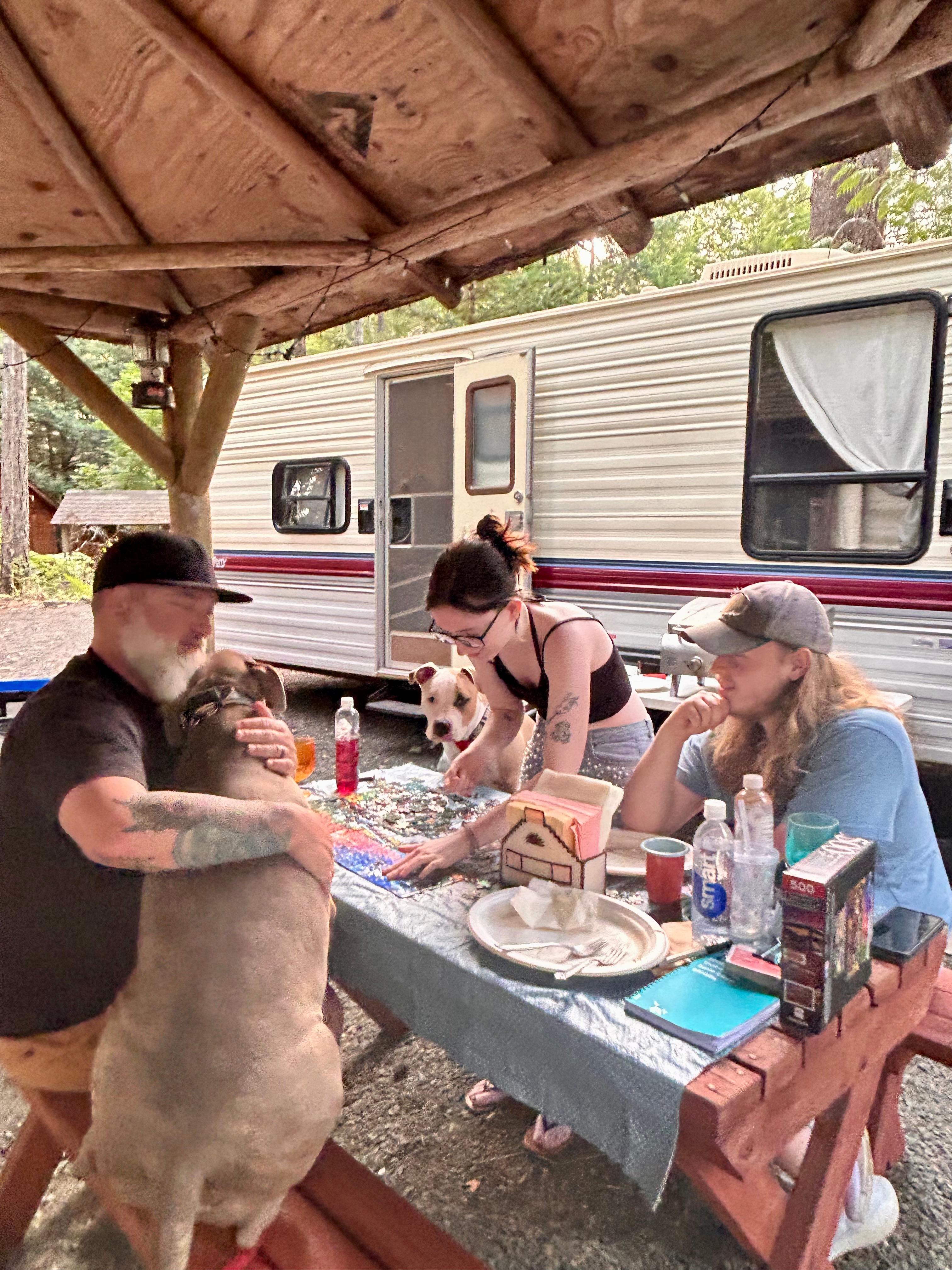 Lake Cushman RV Camping Lot