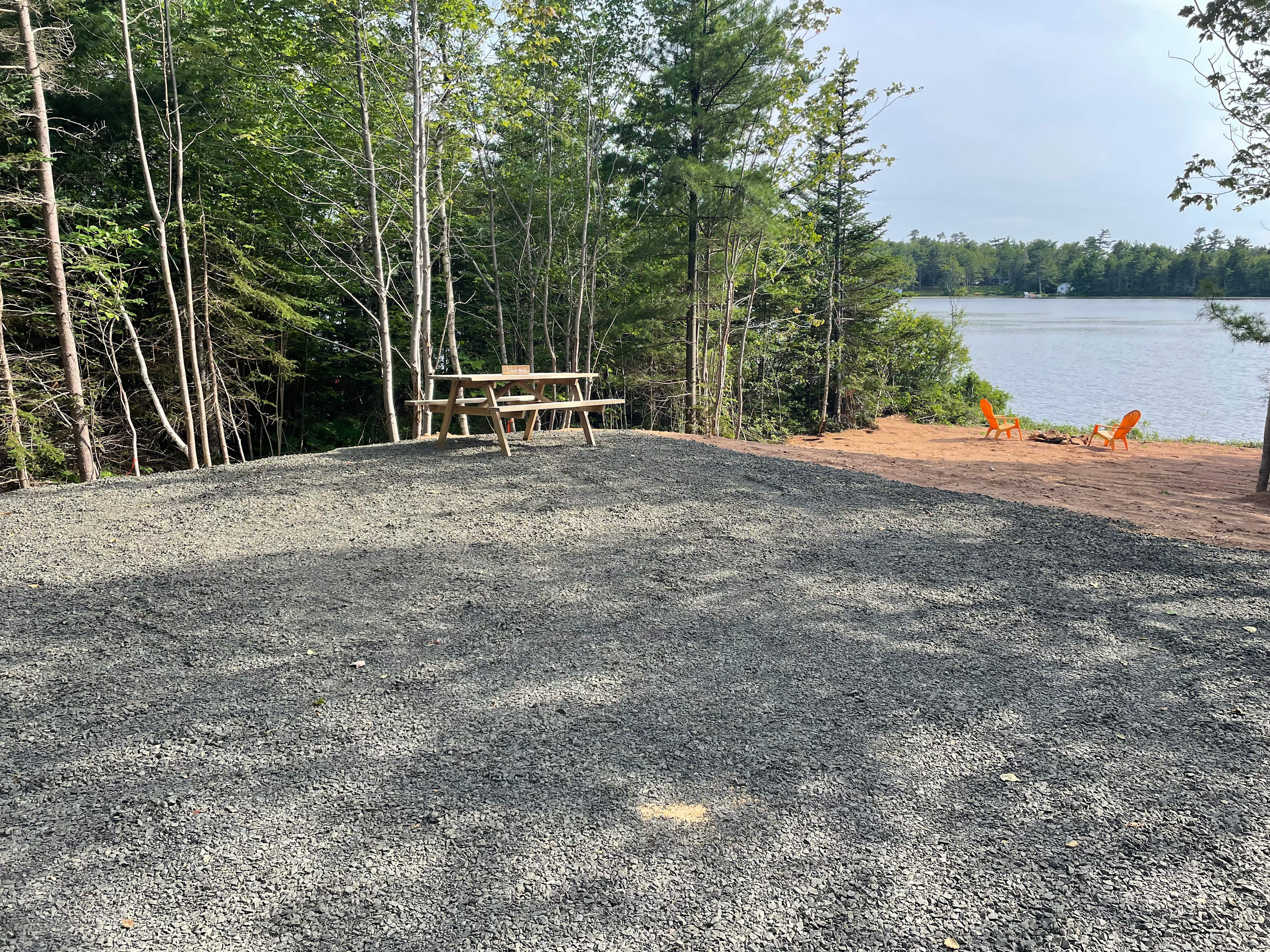 Lots of room for tent or camper trailer