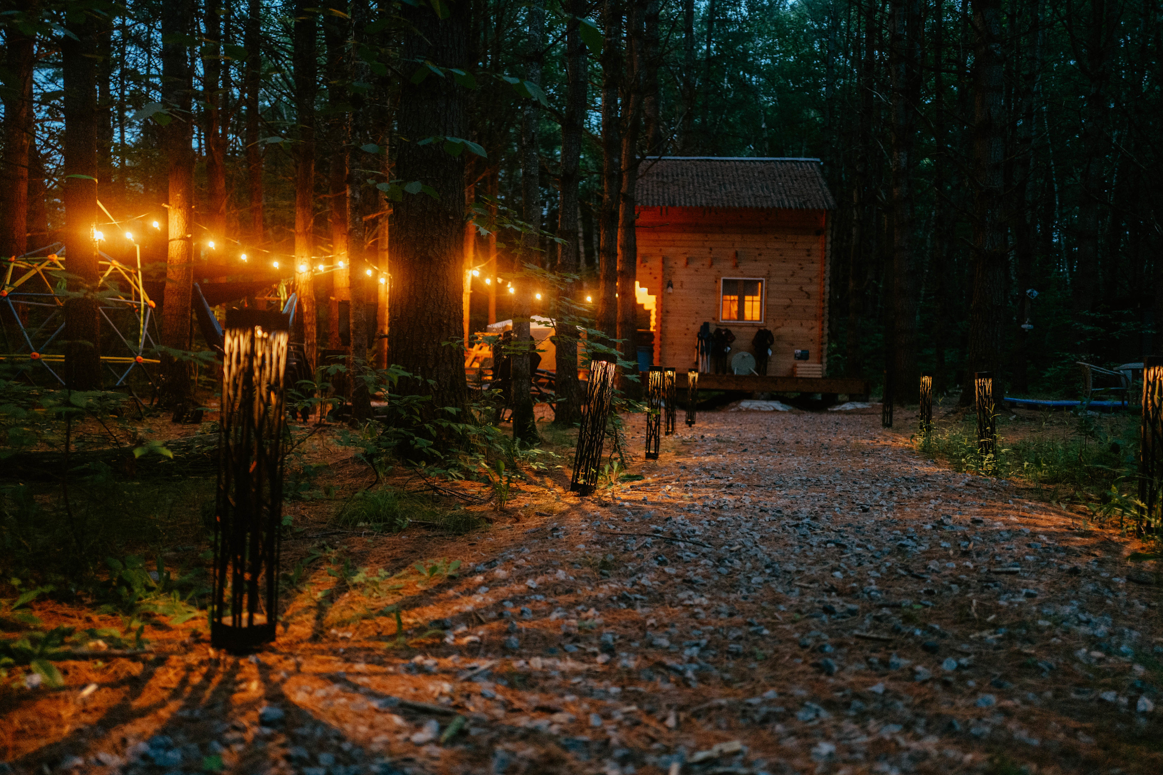 the place is also very cute at night!