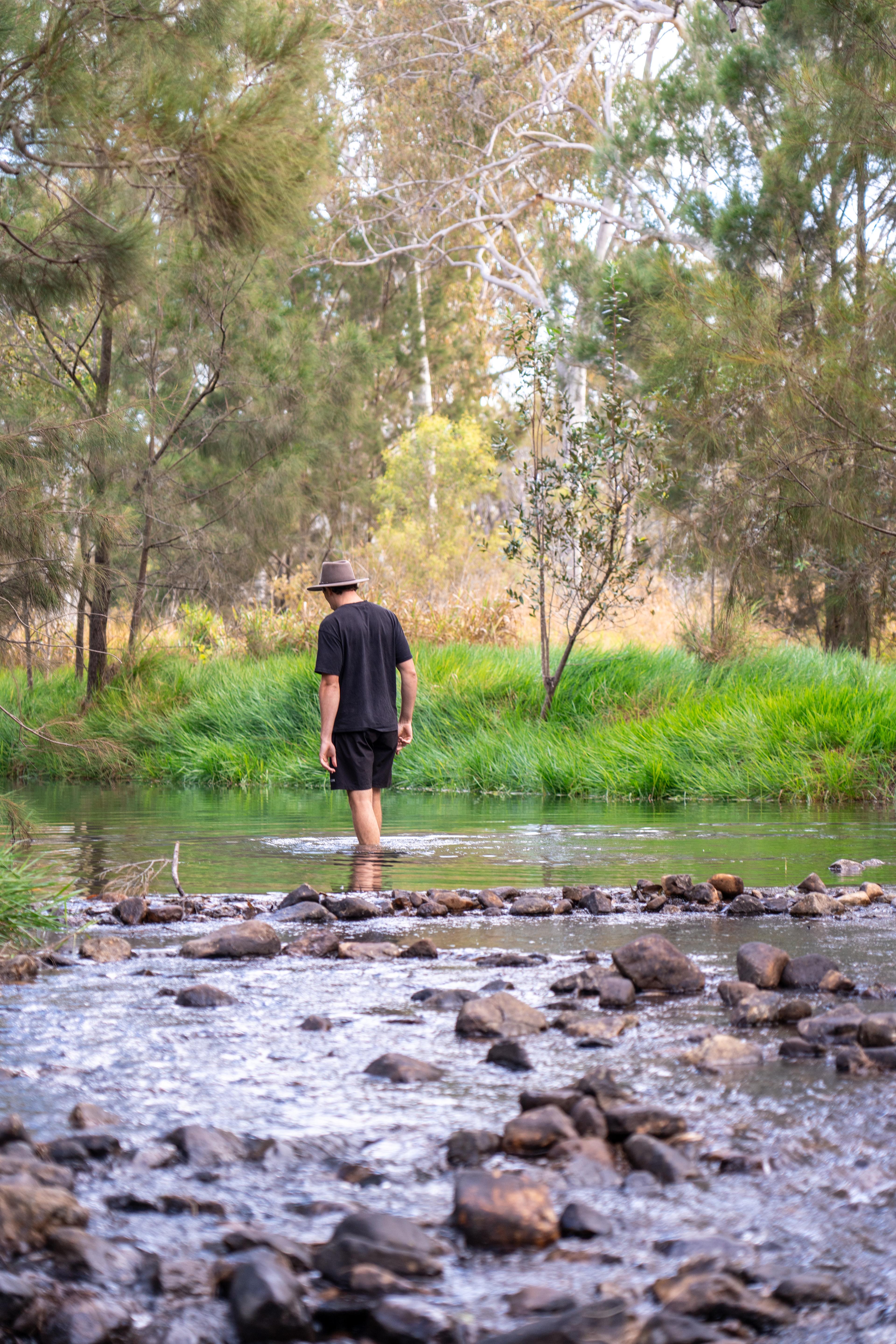 Exploring the creek