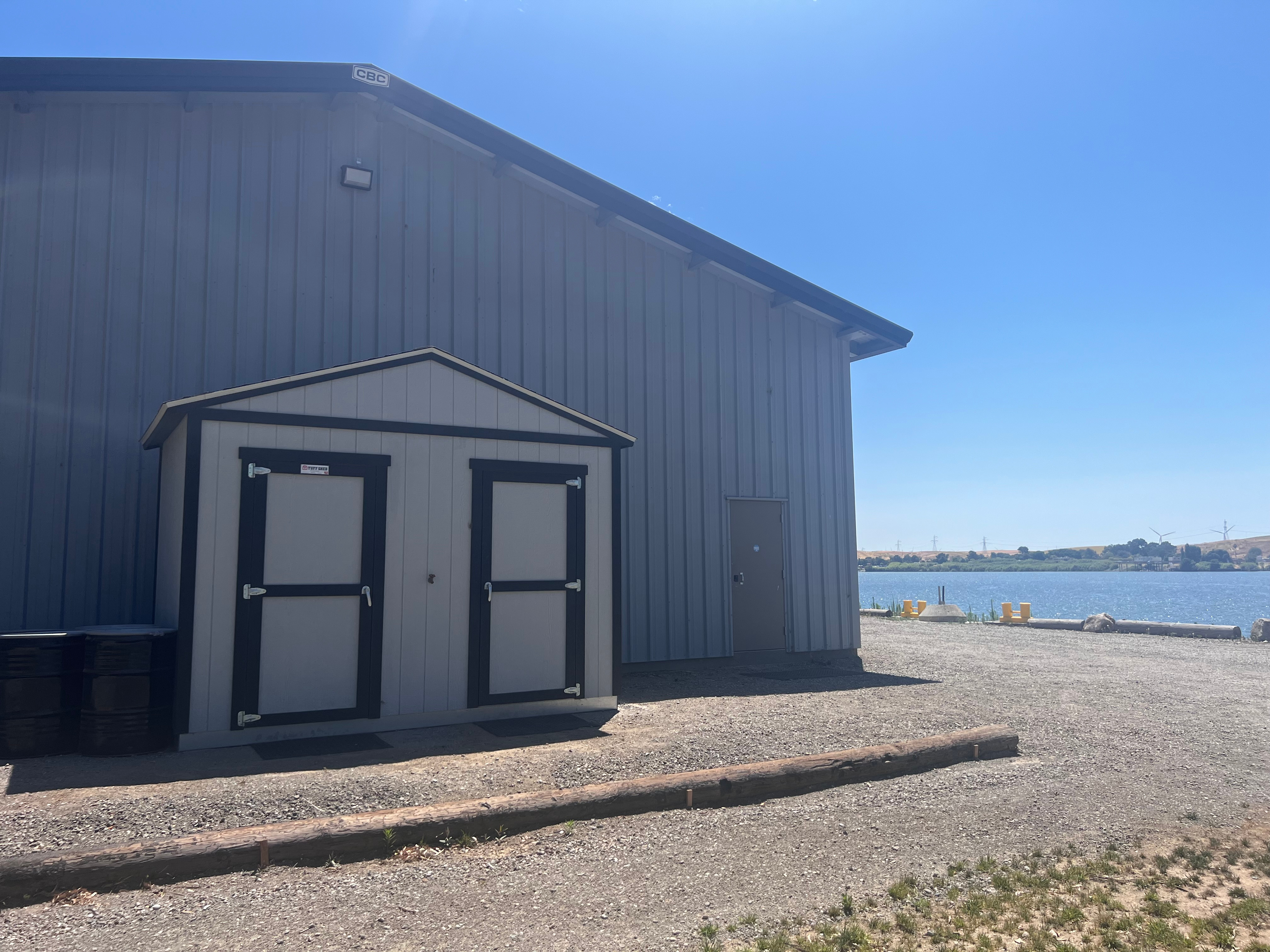 Restrooms for tent campers