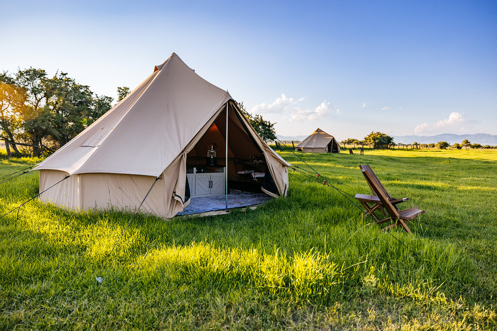 Montana Farm Stay Glamping Tents