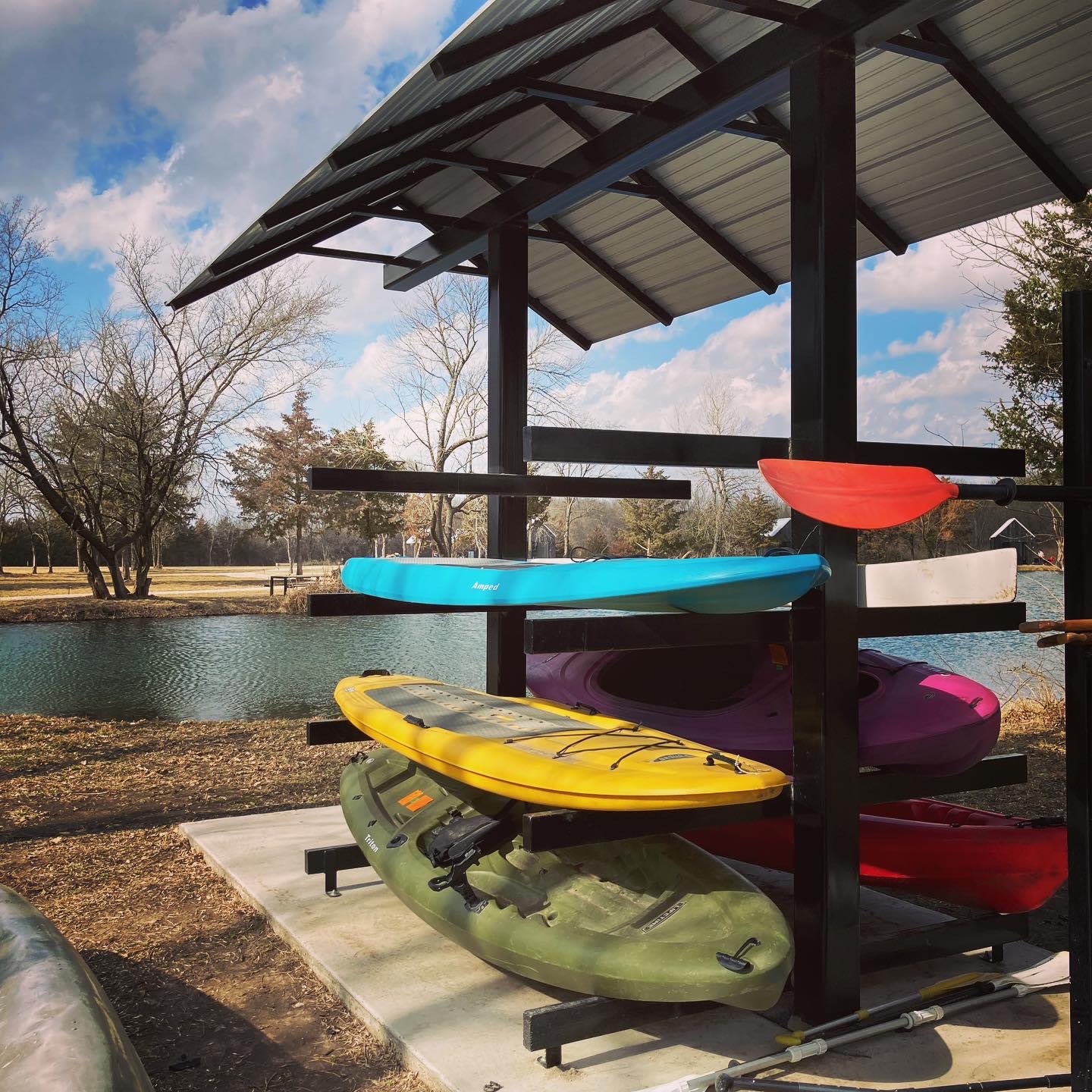 Kayaks and canoes for you to enjoy!