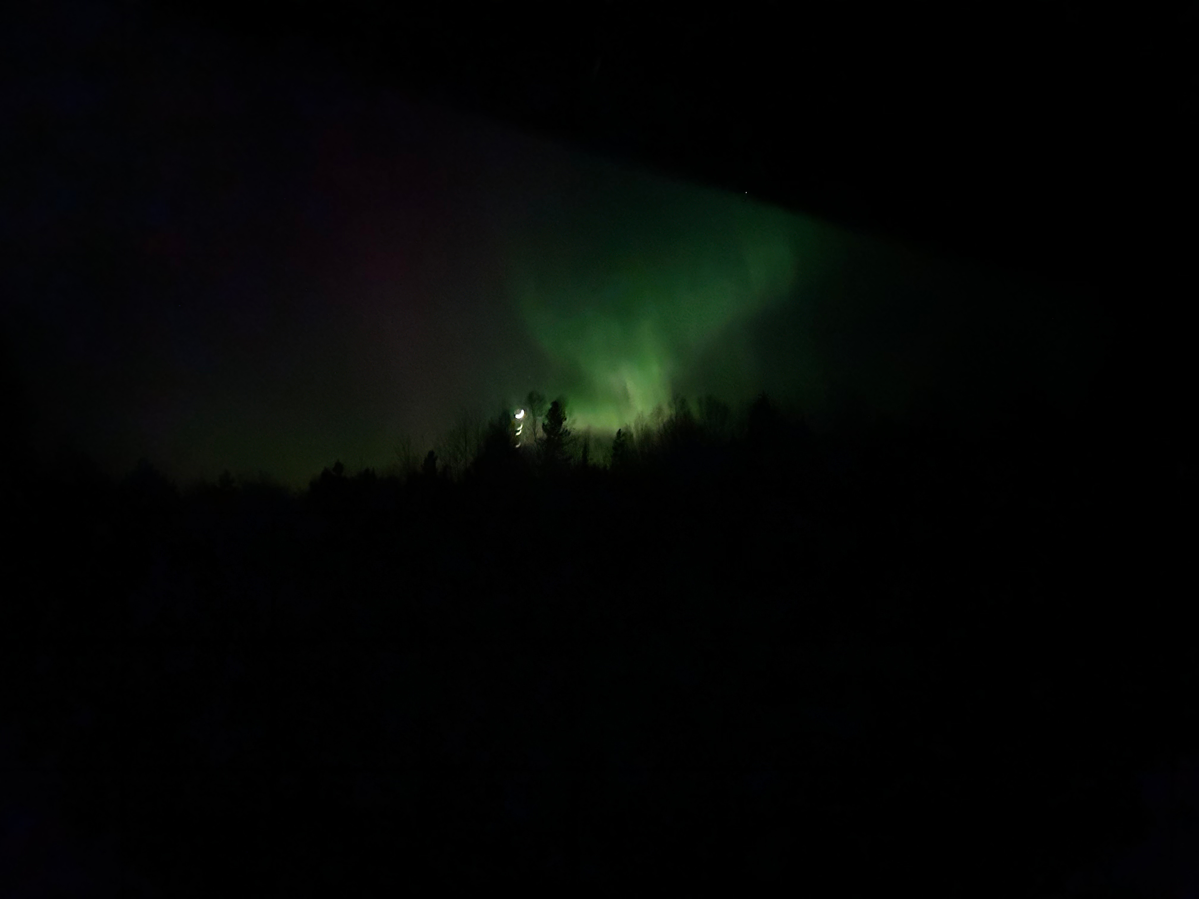 Northern Lights can be seen from the property!