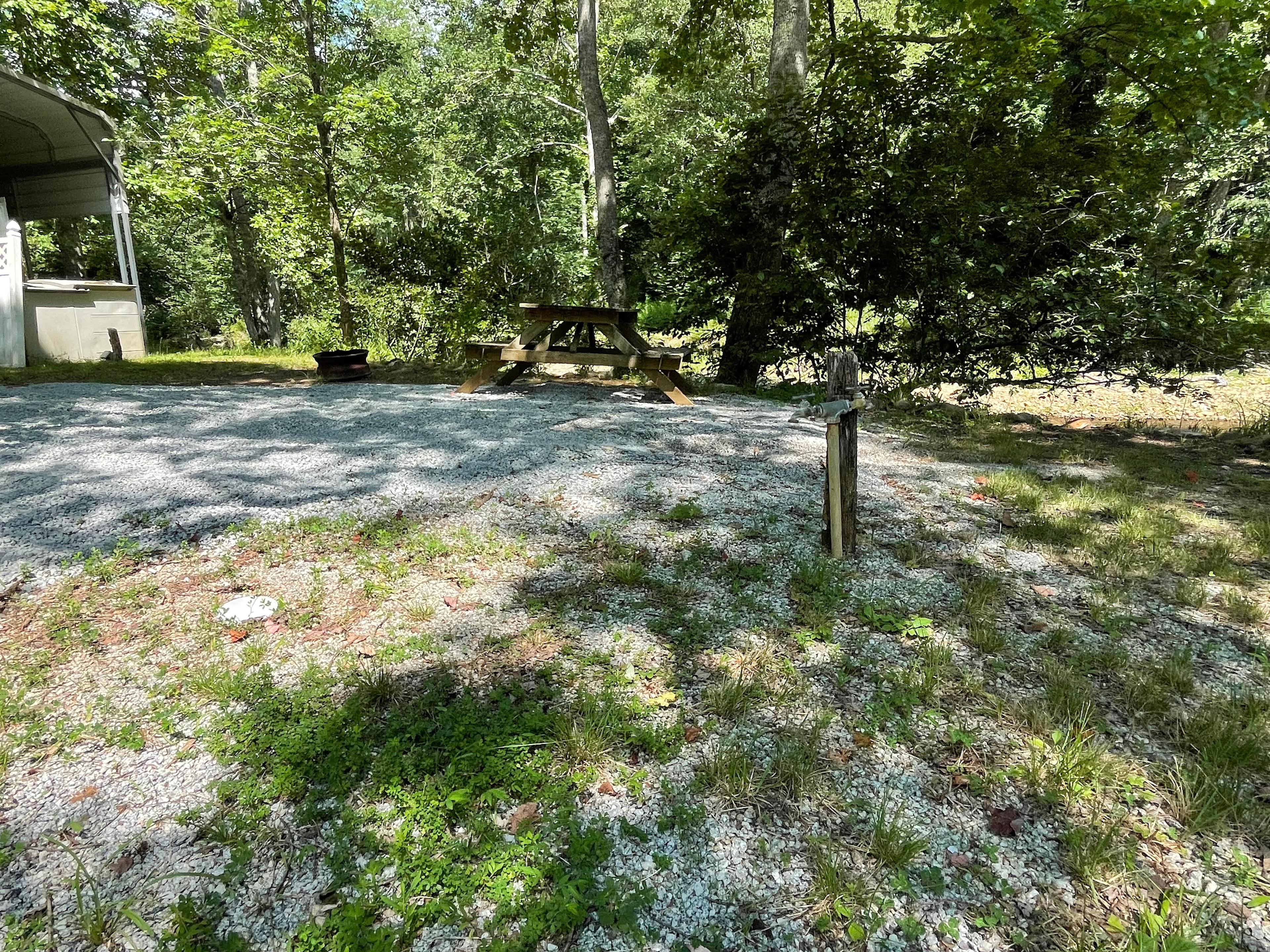 Site 1:  water and sewer (water is shared with site 2)