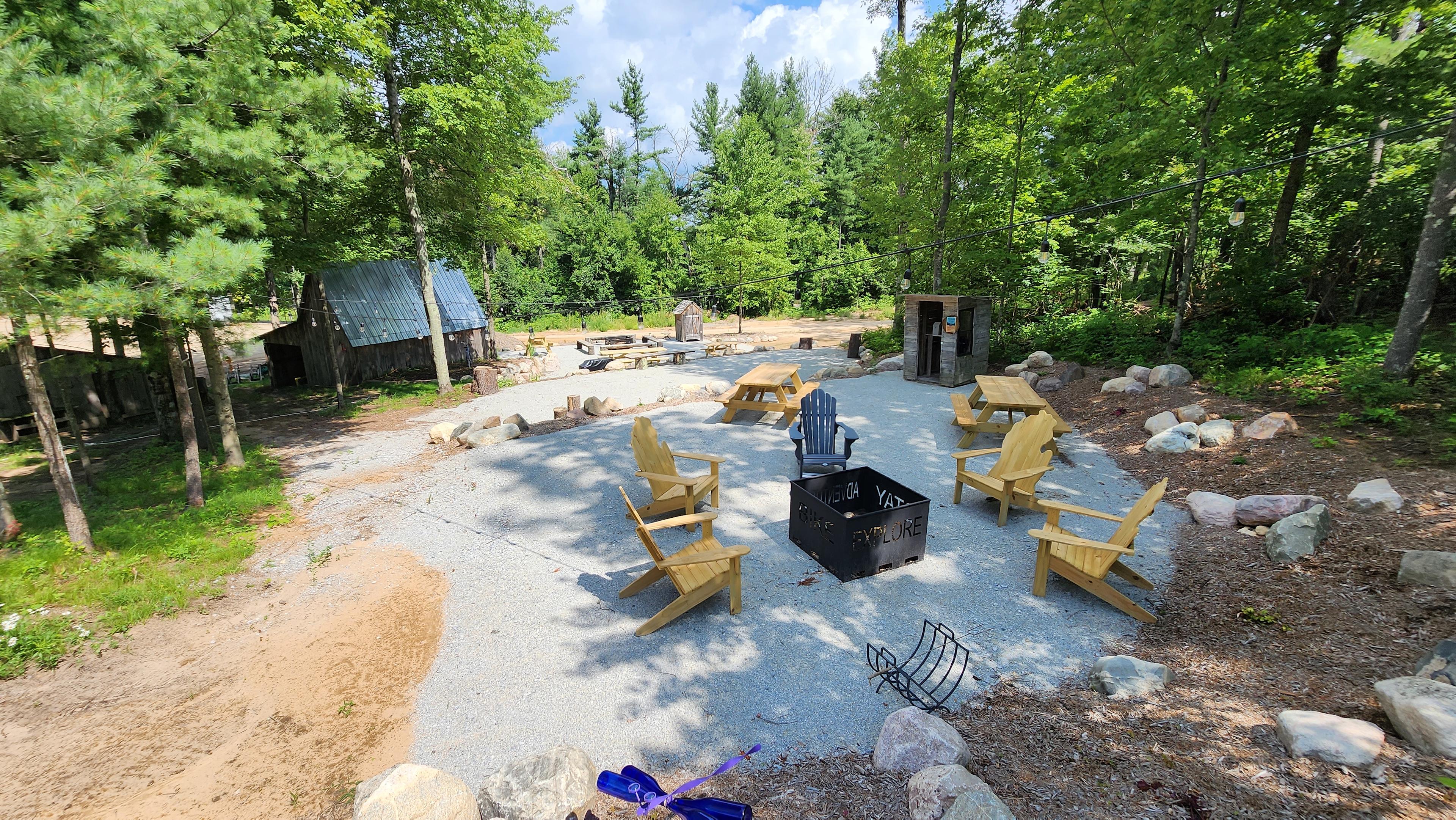 Common area  - Upper fire pit