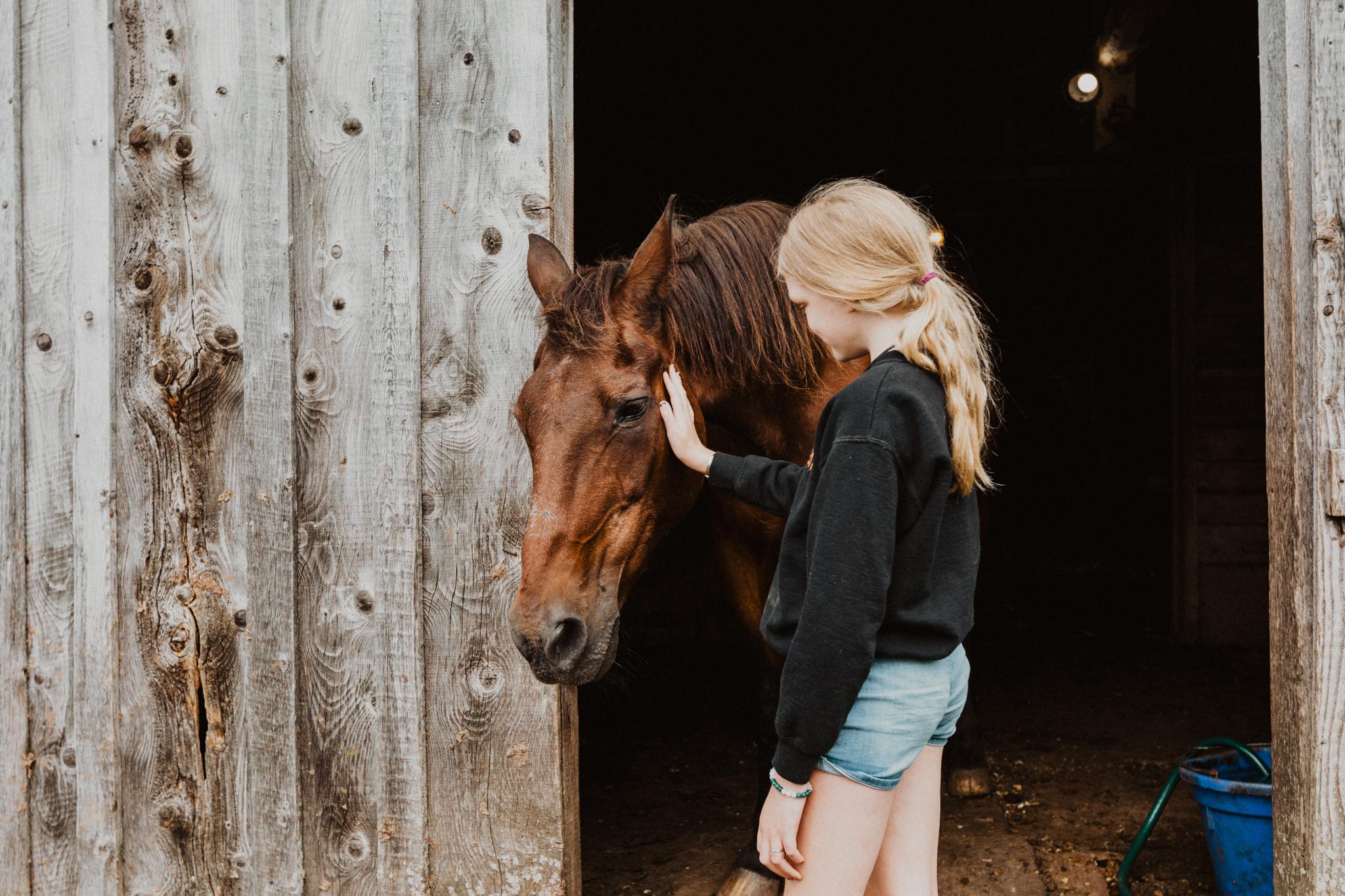 Be sure to ask Gayle about her farm animals and how old her oldest horse is!