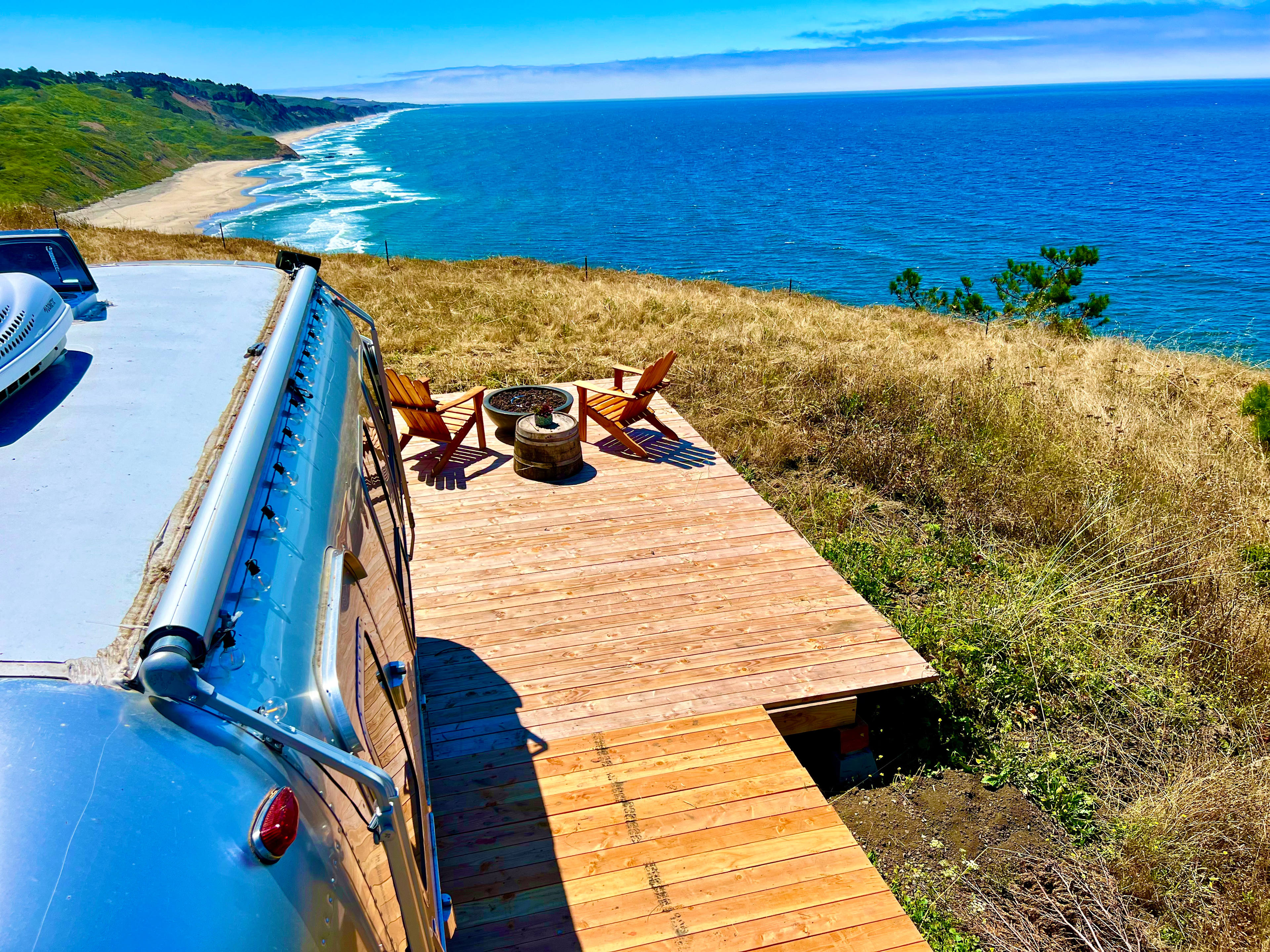 Tunitas Beach Overlook - Airstream