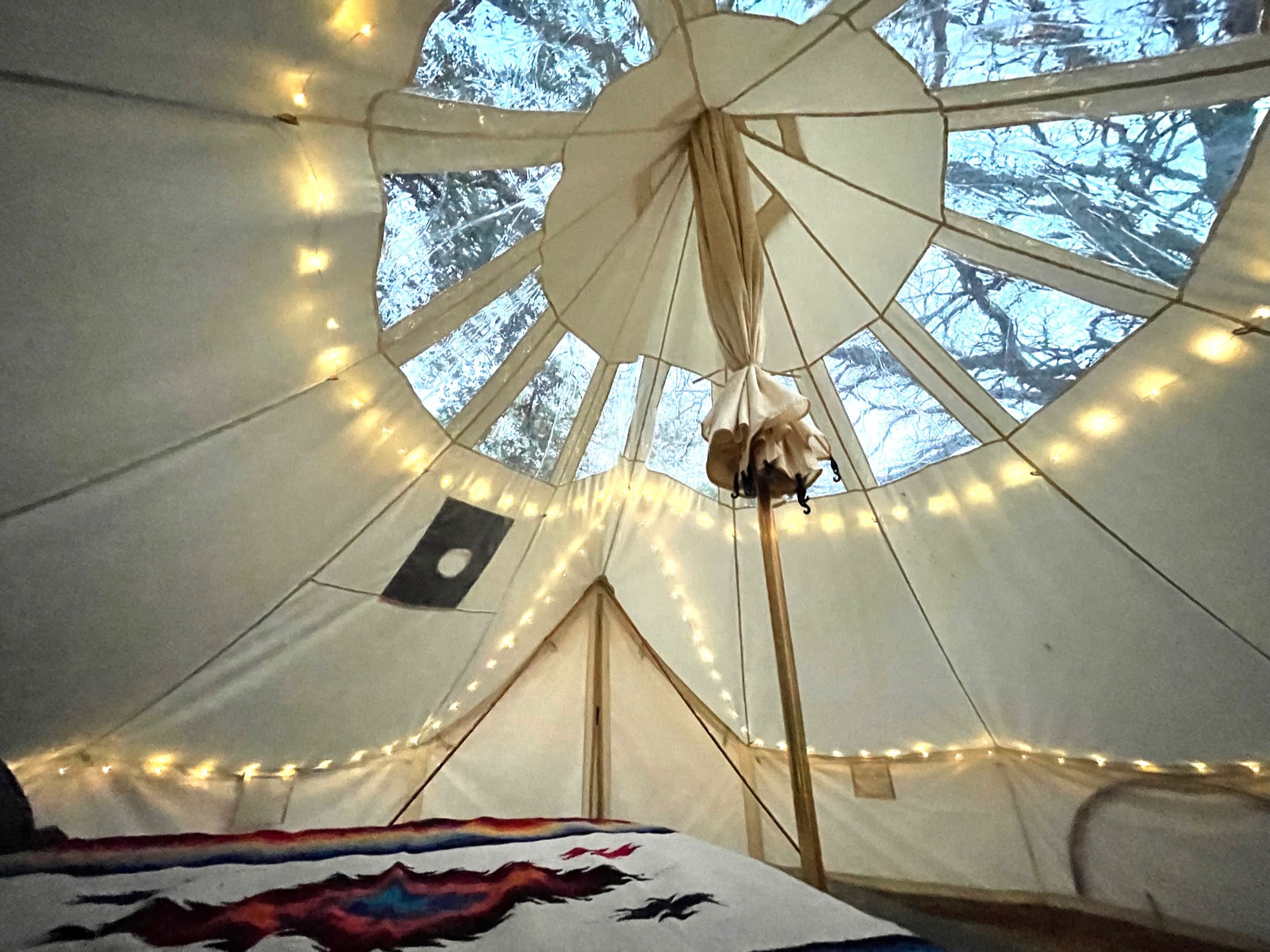 Our star gazer tents. 