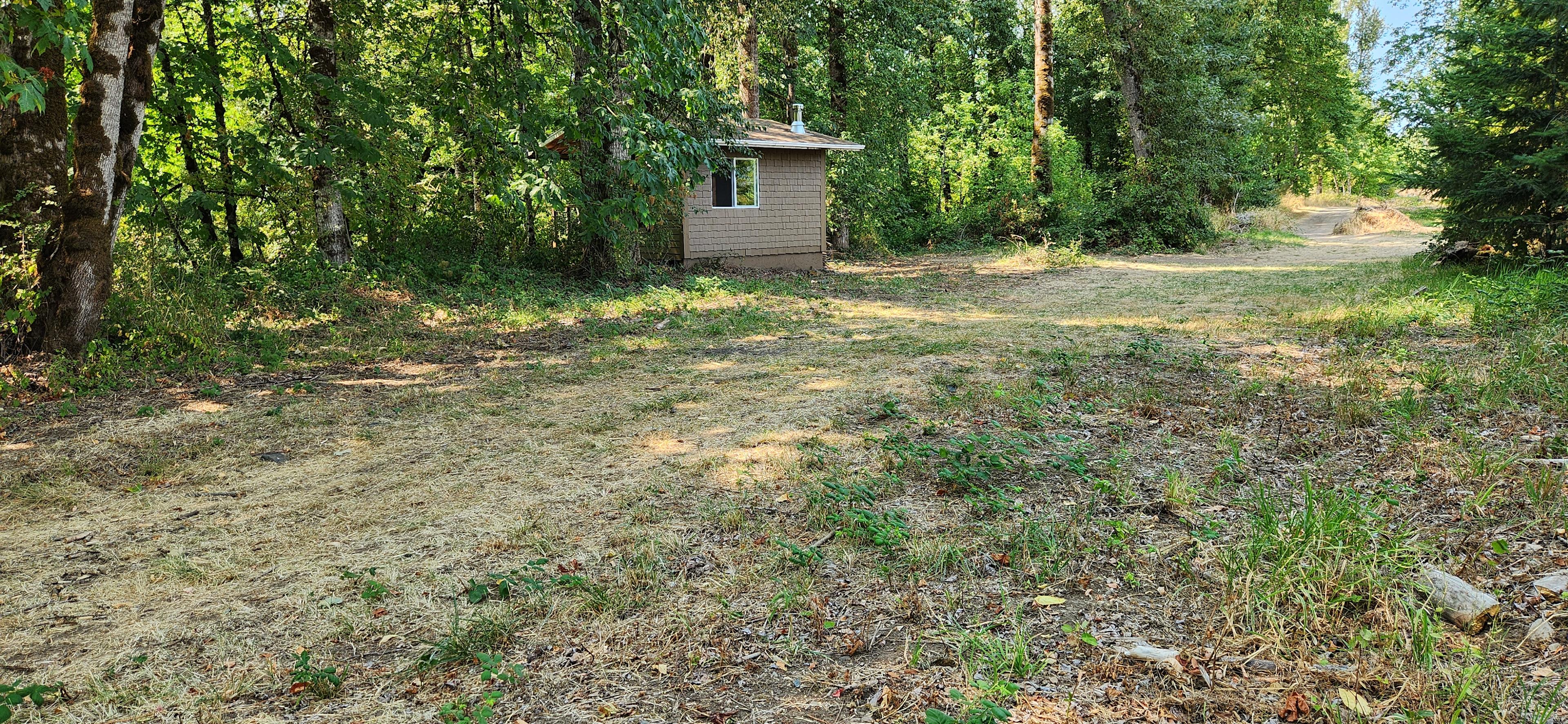 Room for a camper or tent