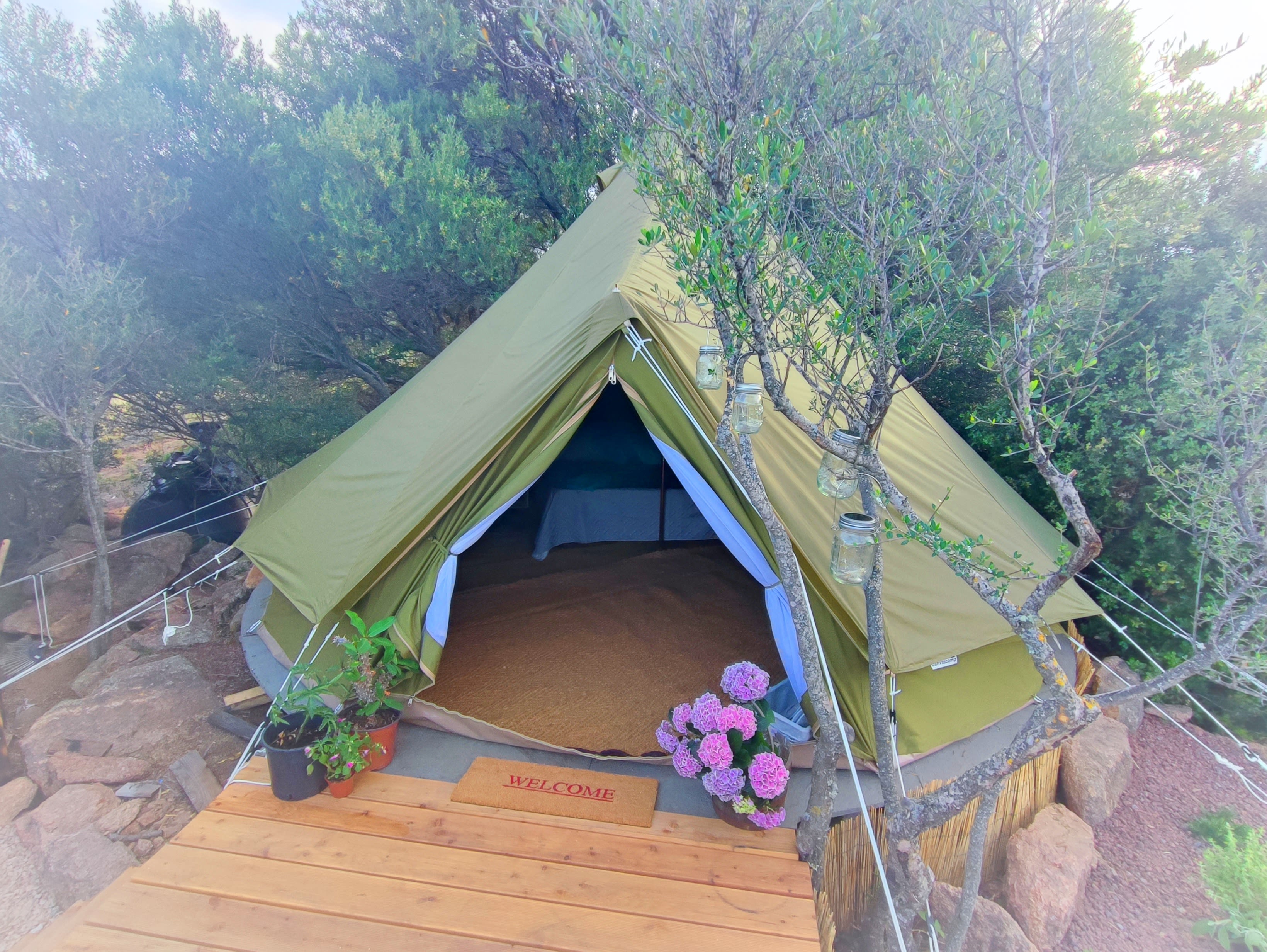 Welcome Farm Glamping with sea view