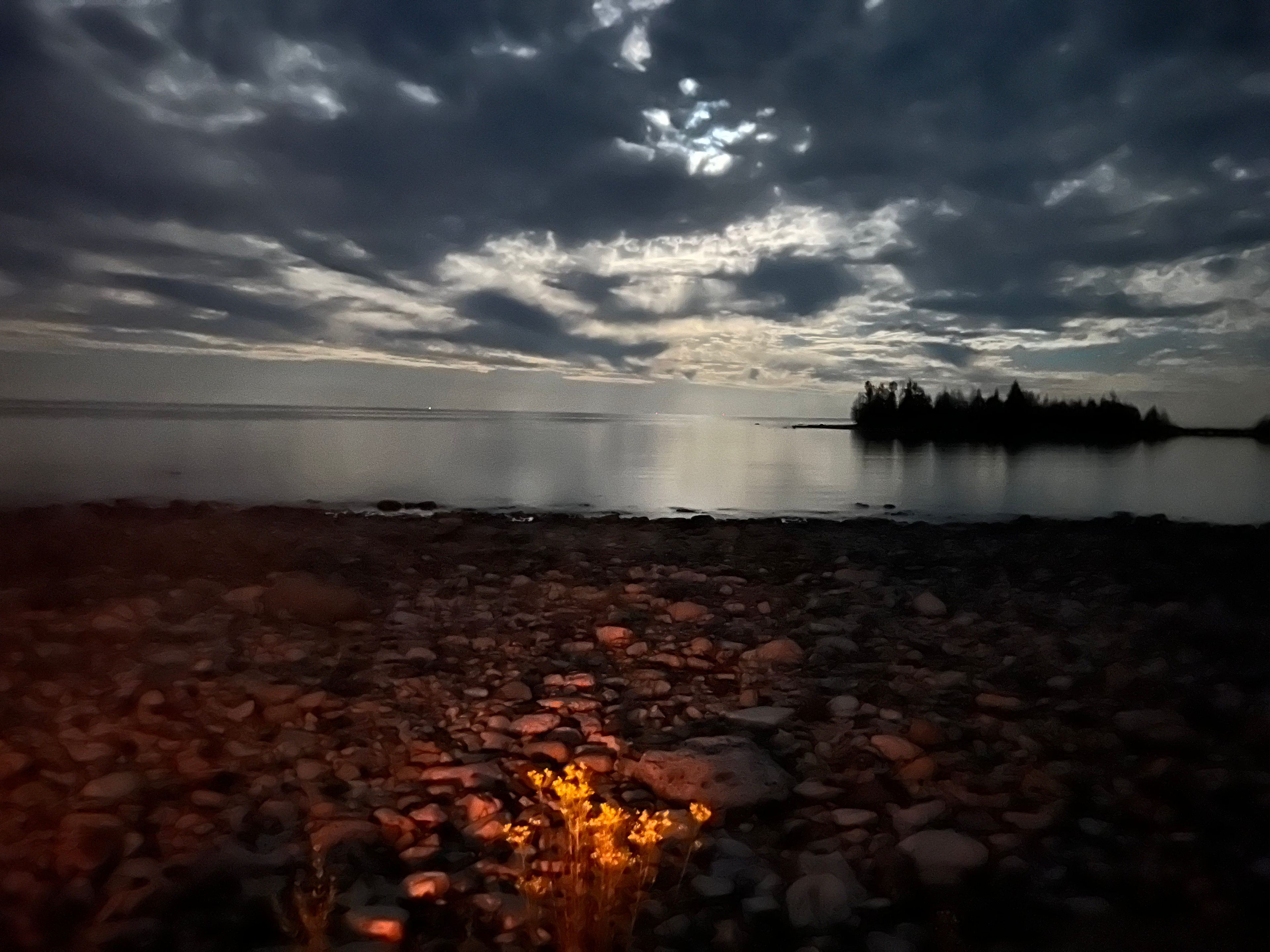 Lake Huron frontage Campsite