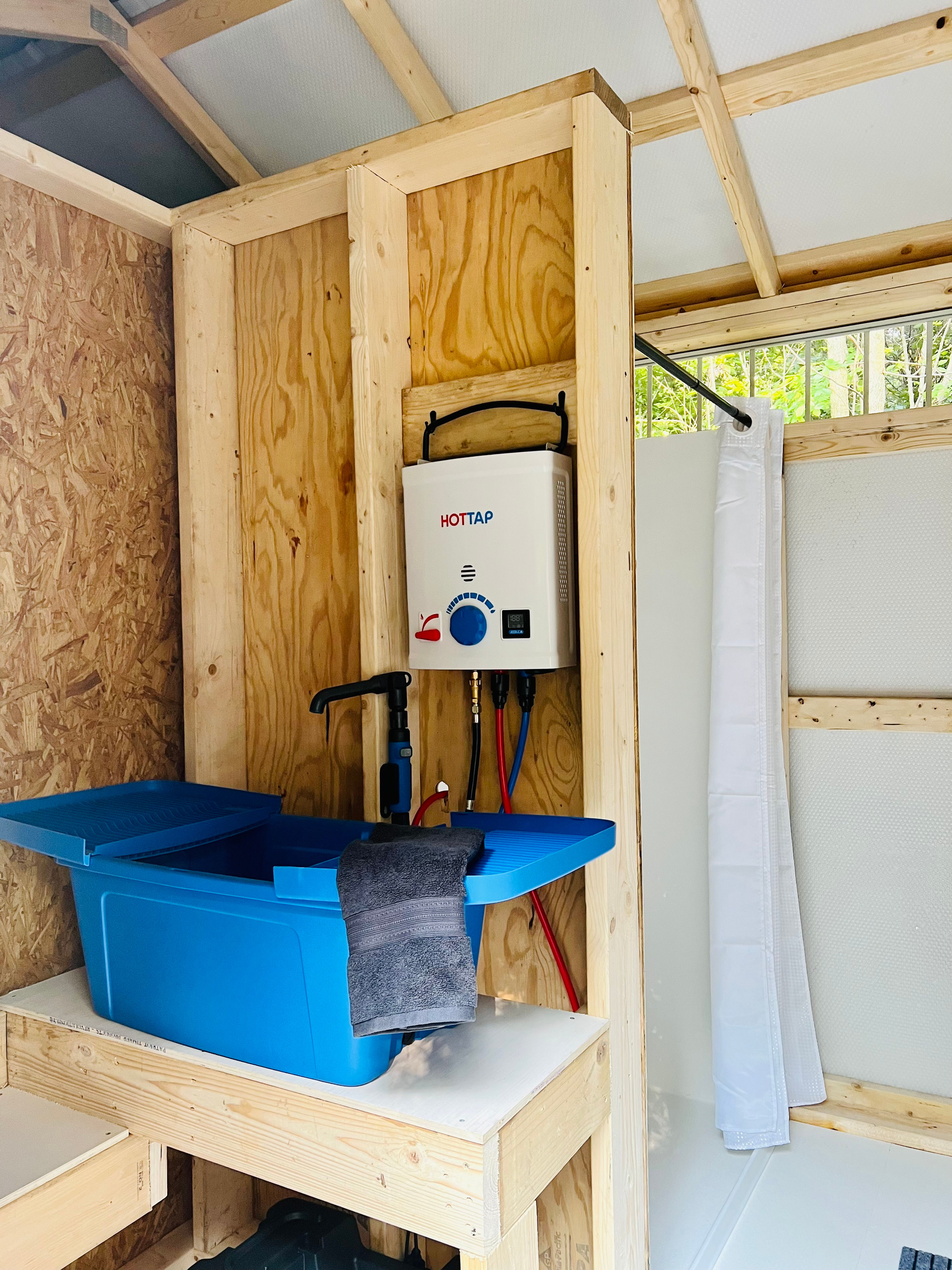 Shower is not in order during winter months
