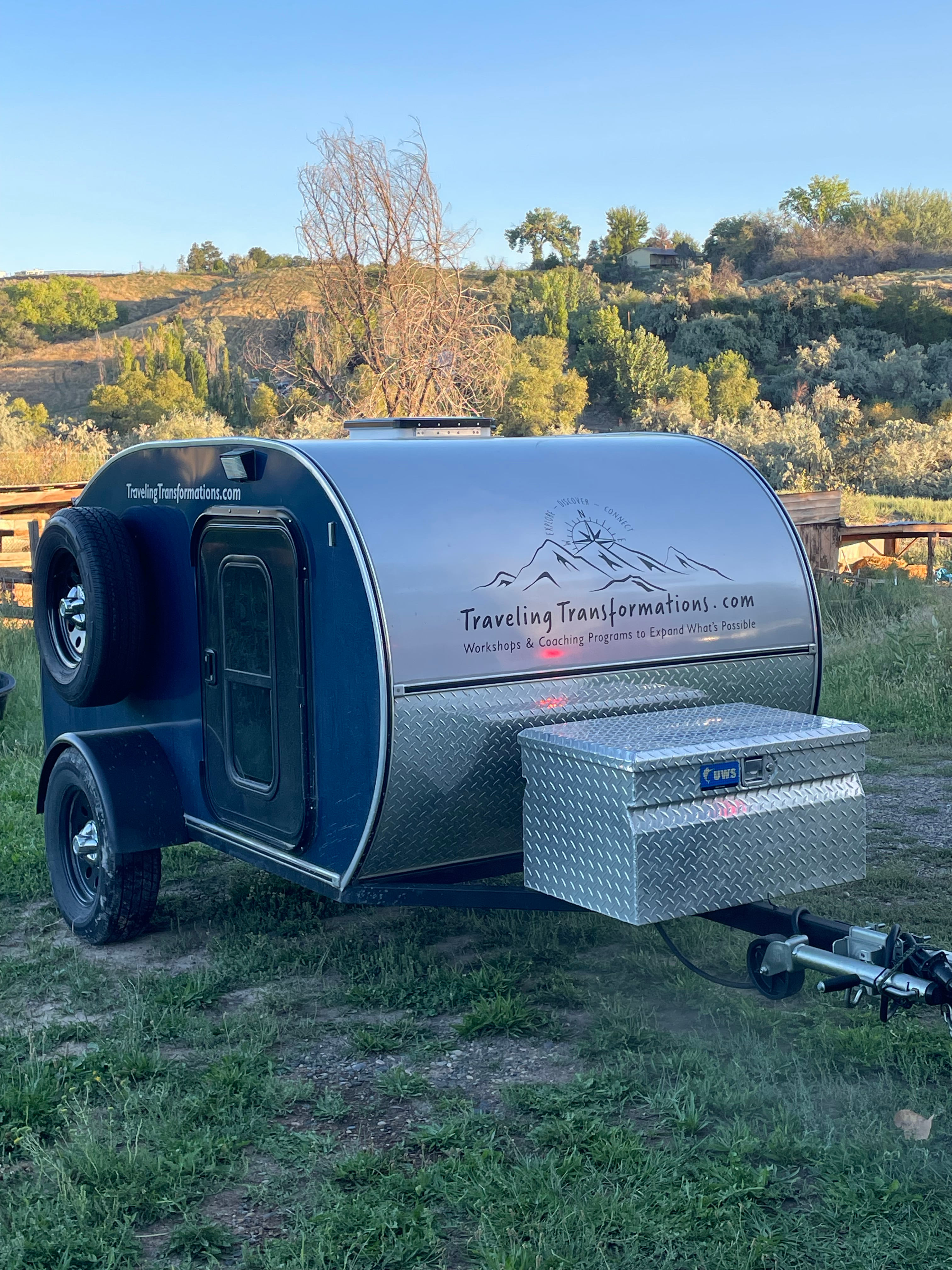 Nice flat spot for our teardrop