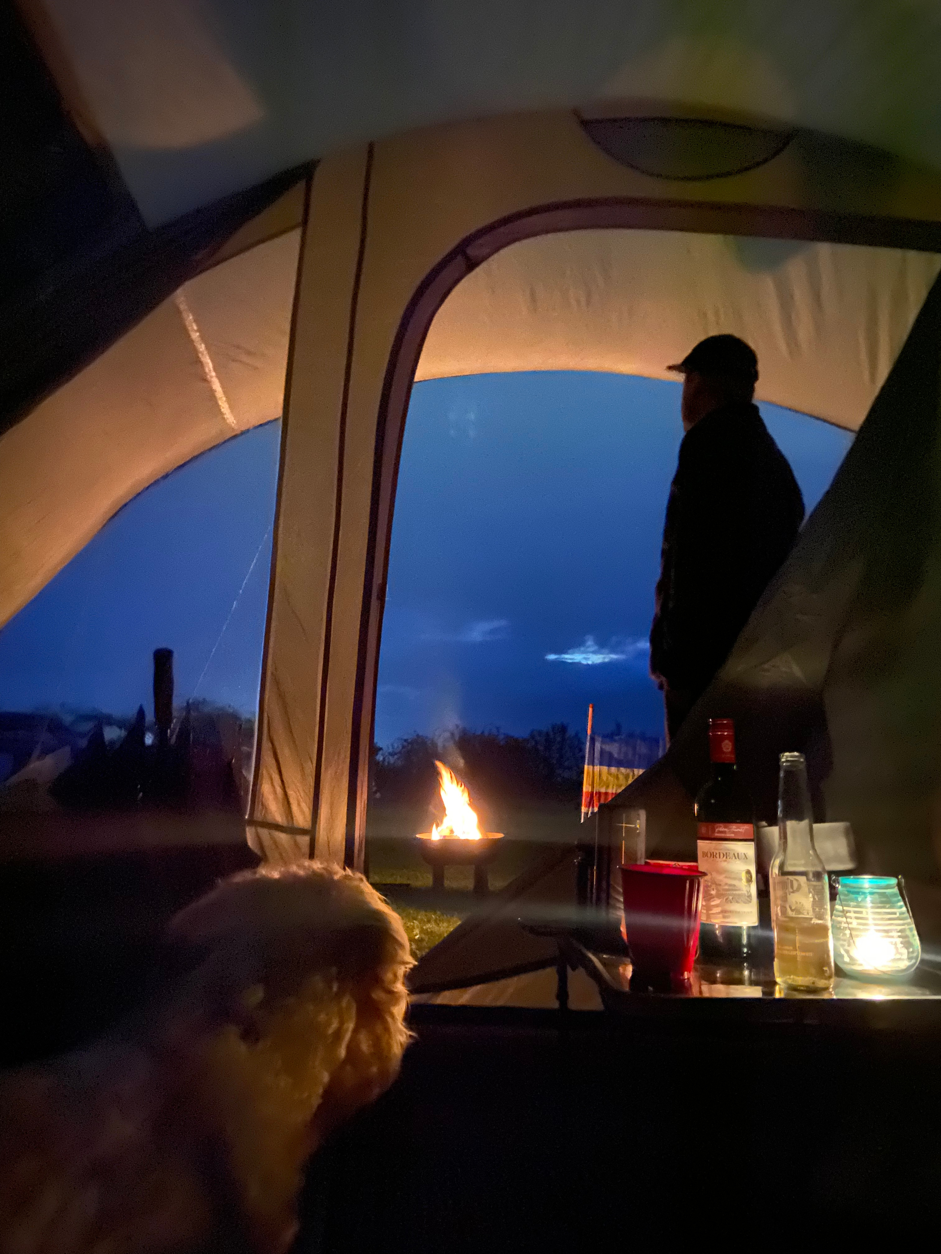 Plum Camping at White House Farm