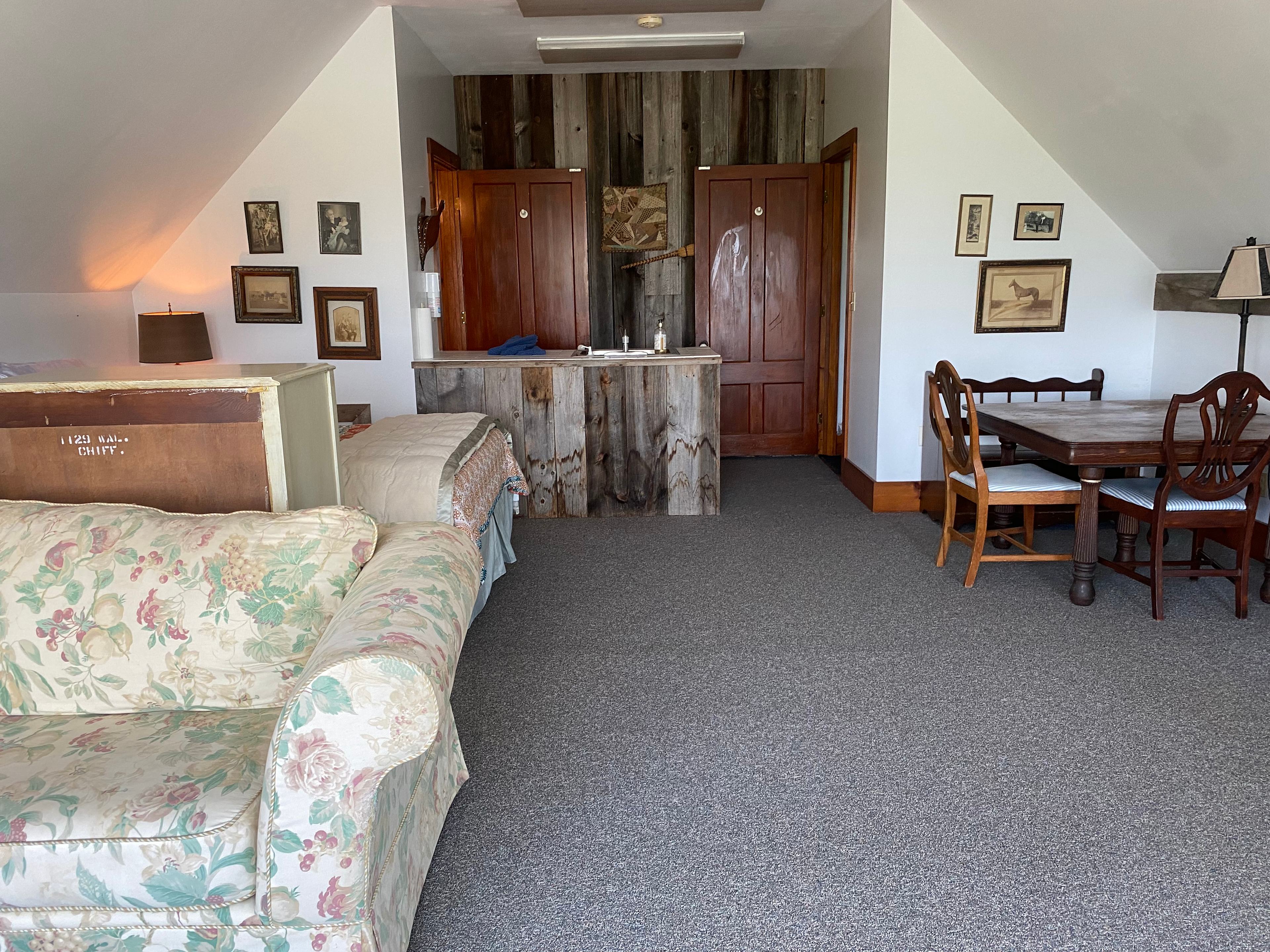 View of the Loft Room, from the front looking back