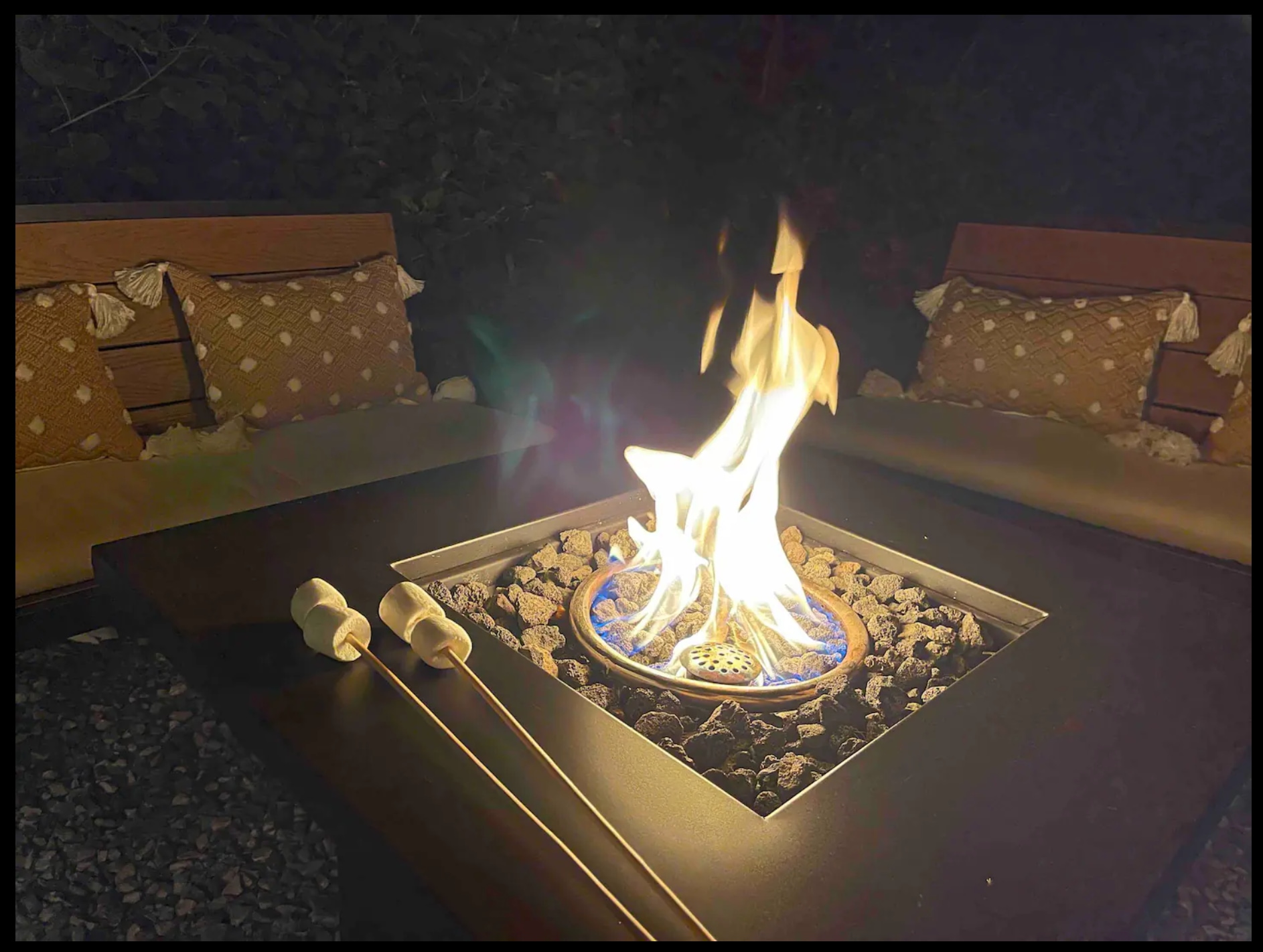 Firefly season glamping