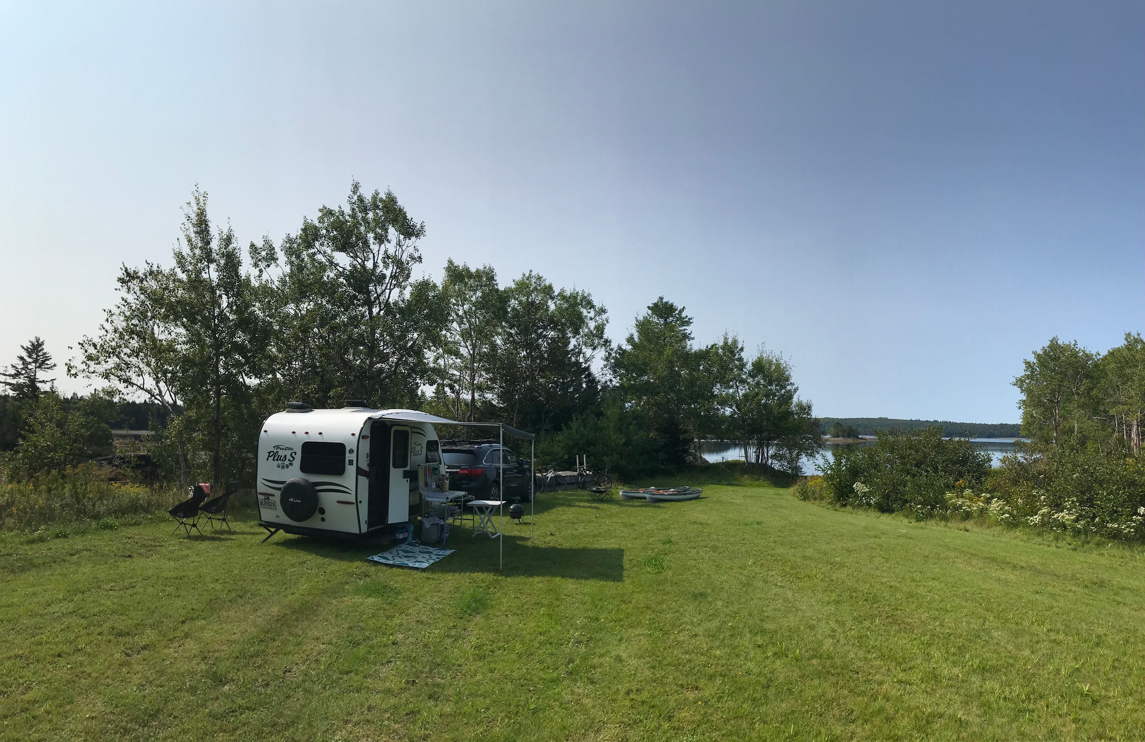 Mouth of the Magaguadavic Camping