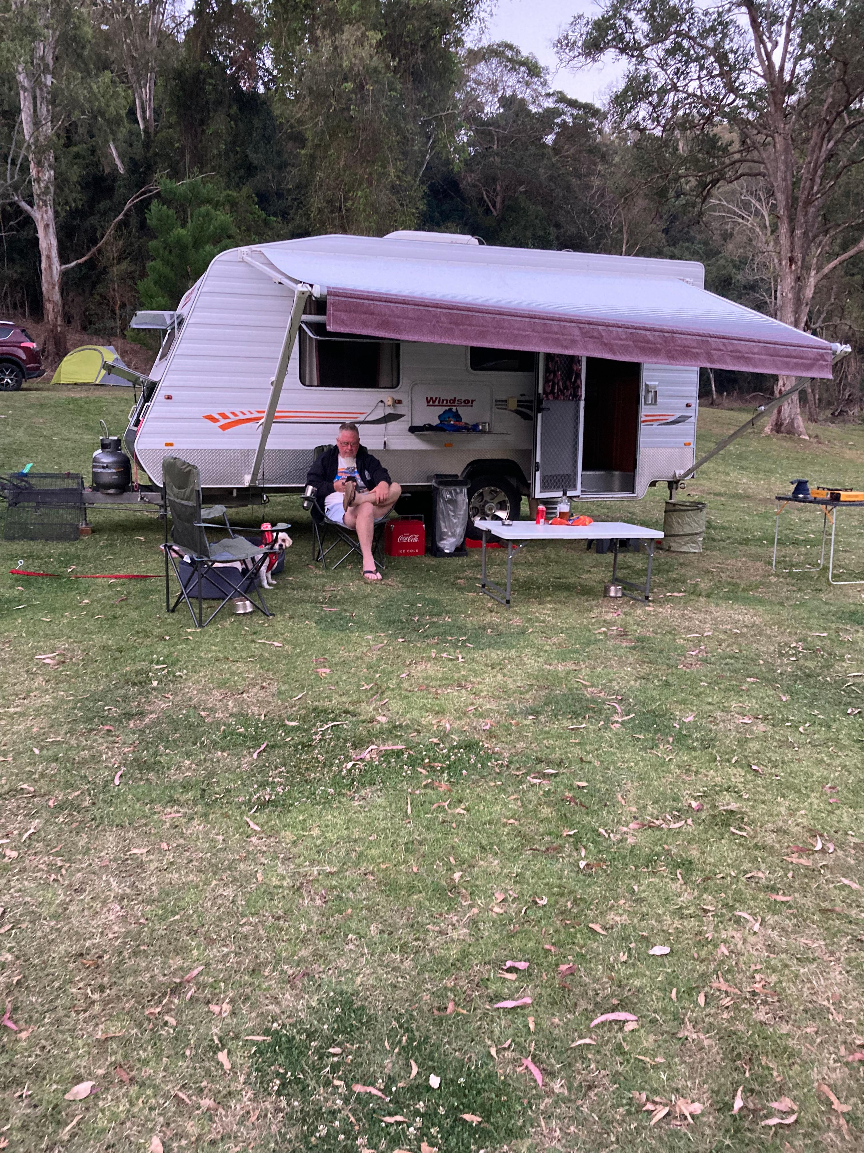 Andrew Drynan Park-Camp with a view