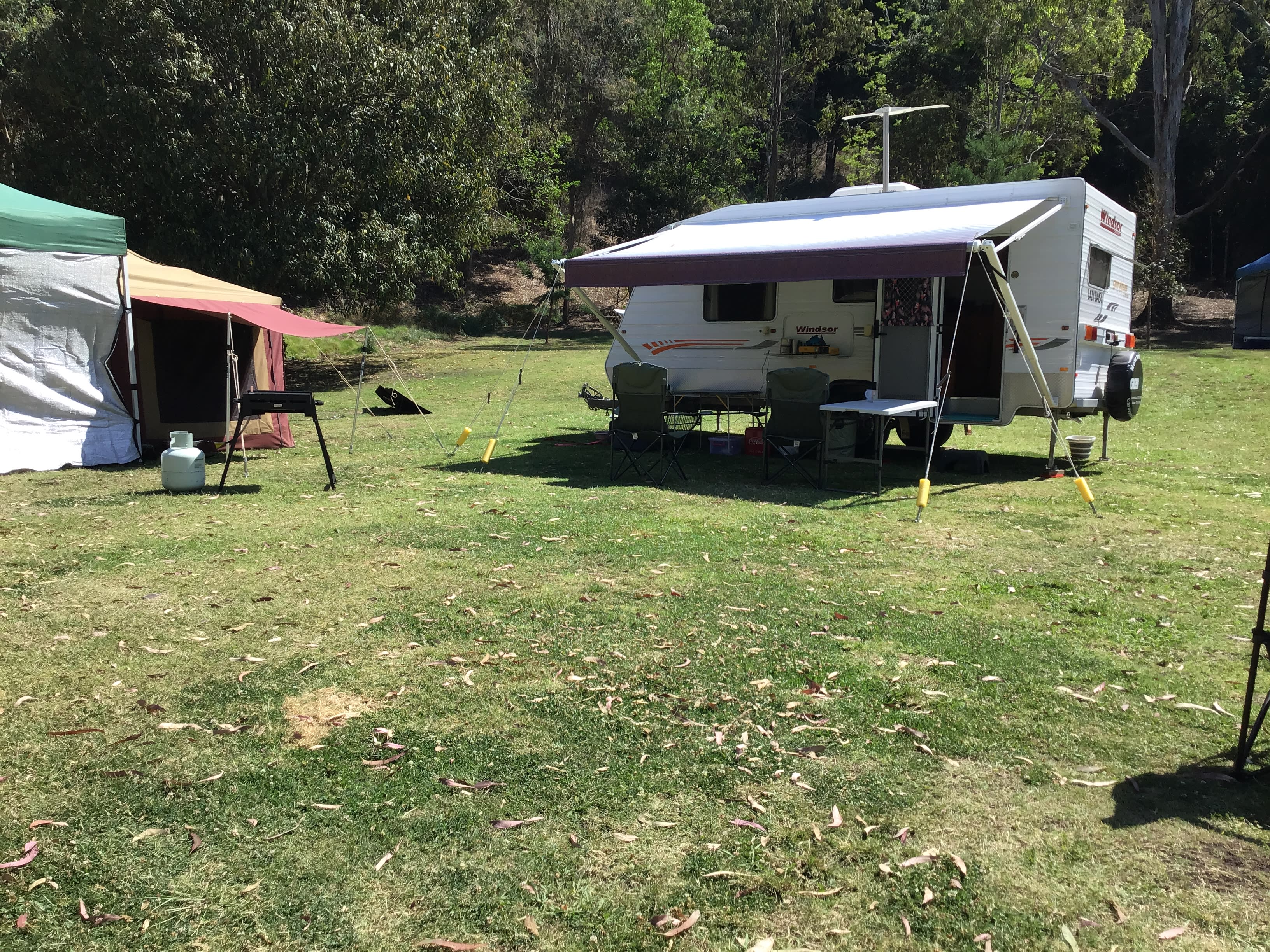 Andrew Drynan Park-Camp with a view