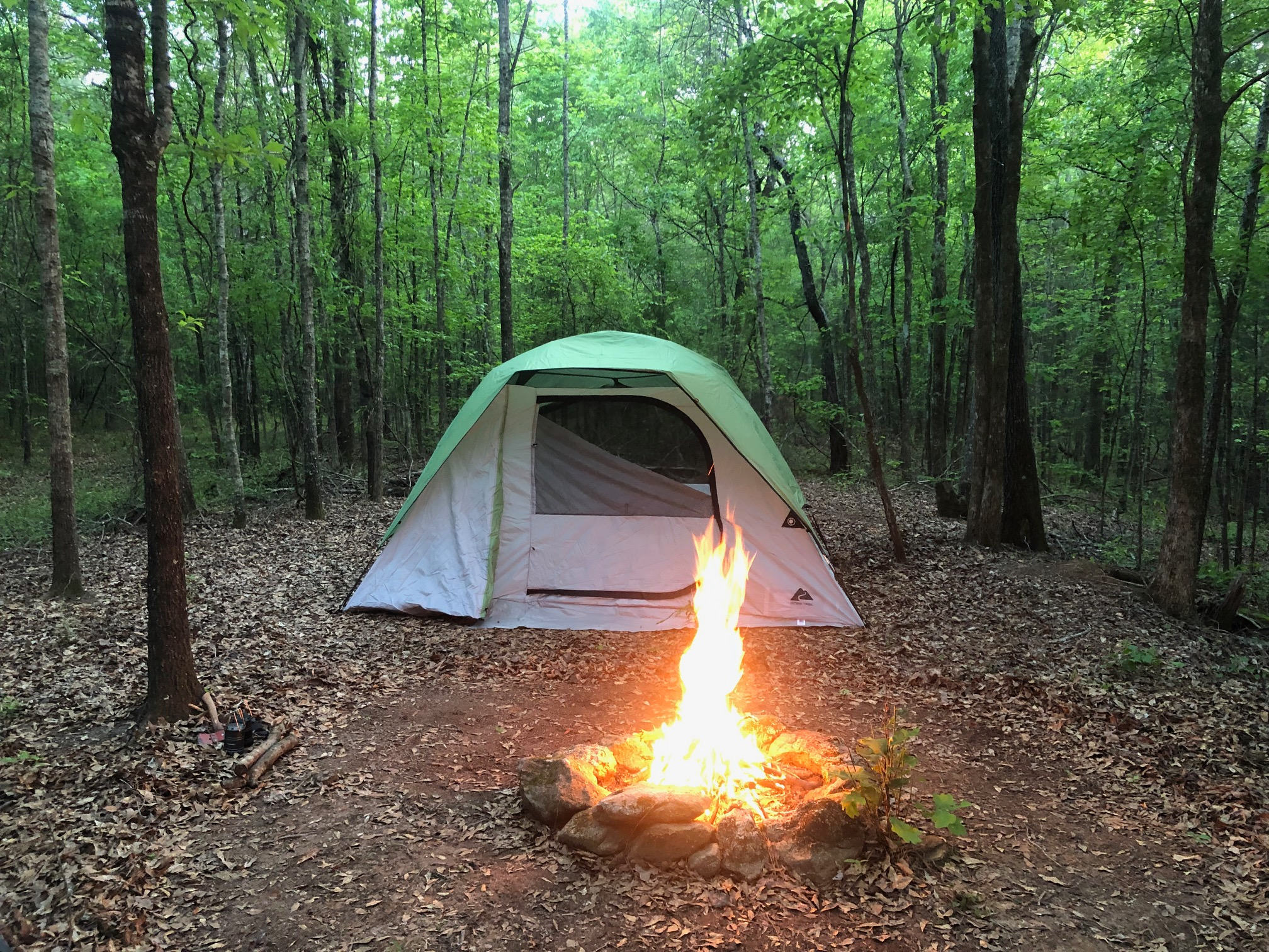 Tent at site 2