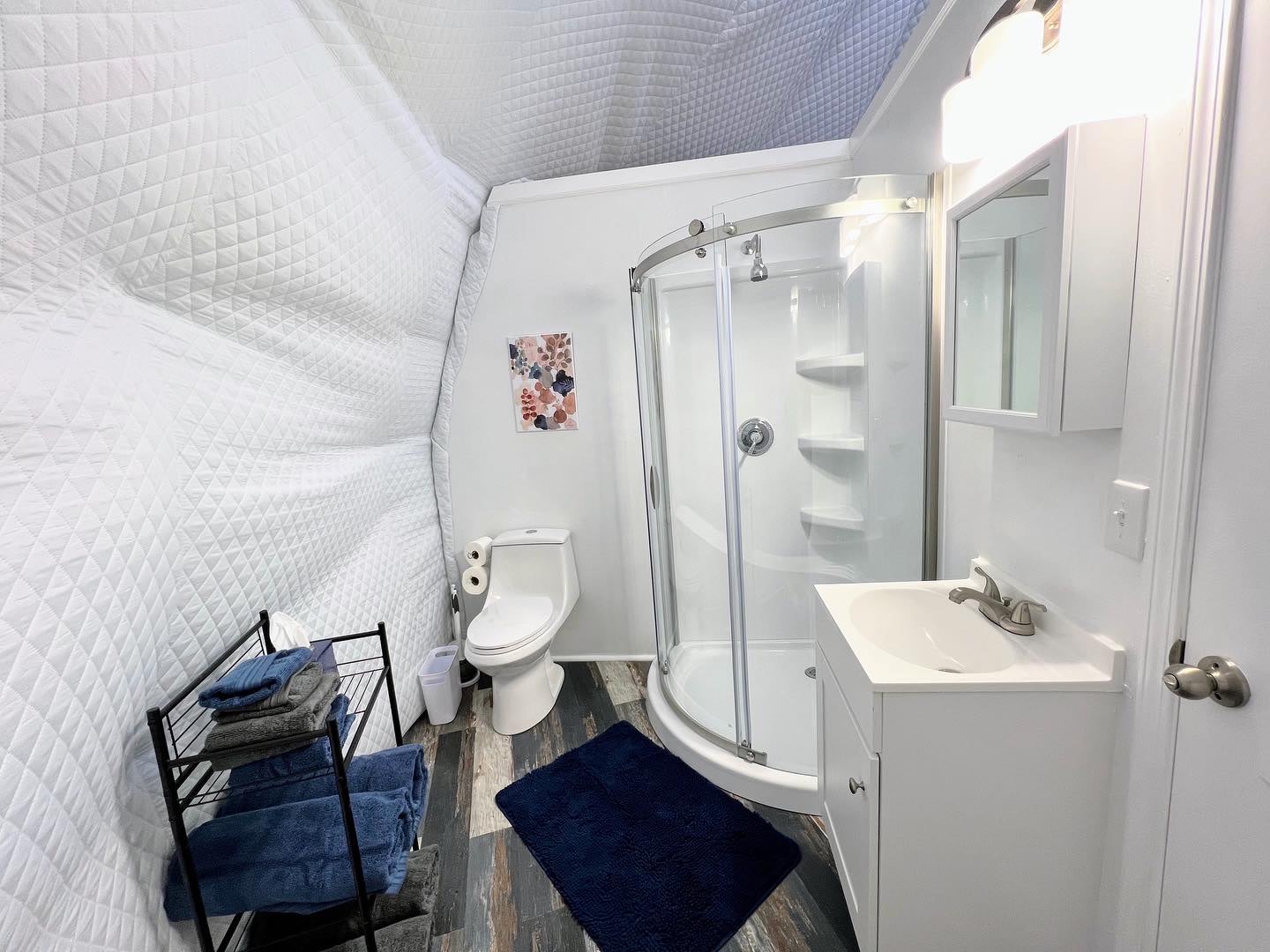 Full bath and shower