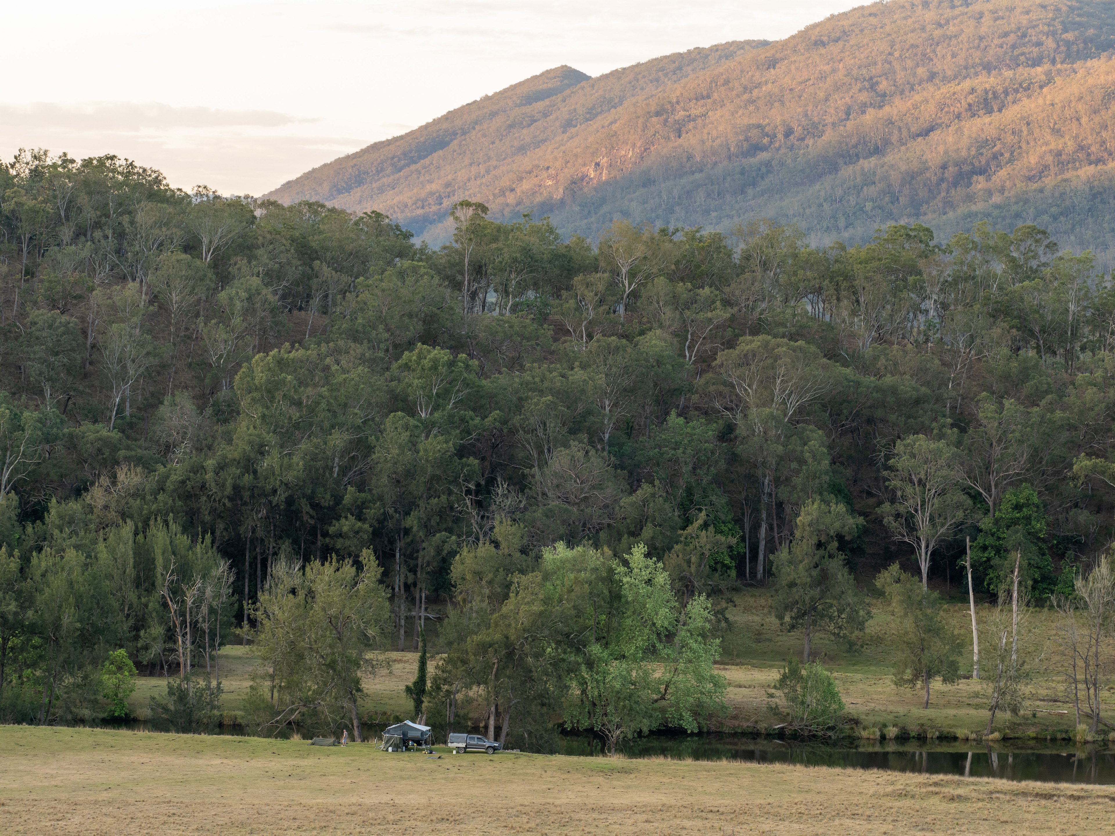 Another campsite, they are far apart and very private