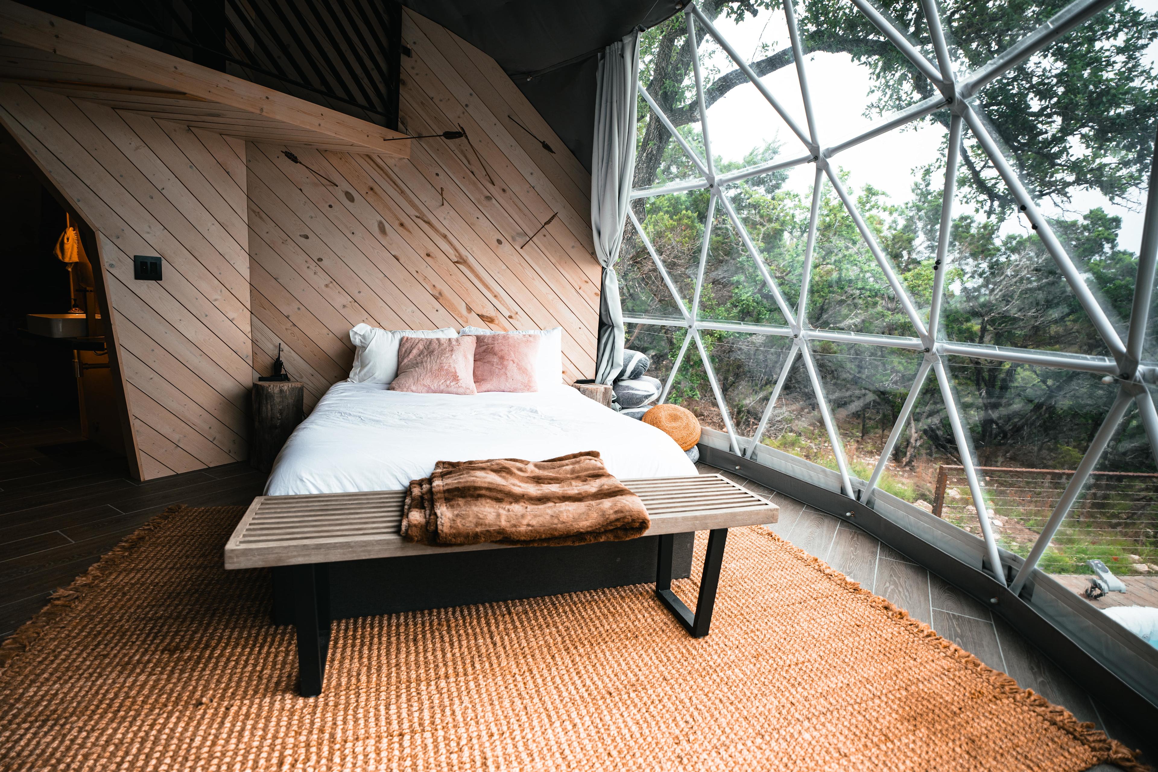 A bed so cozy, it practically whispers "relax"