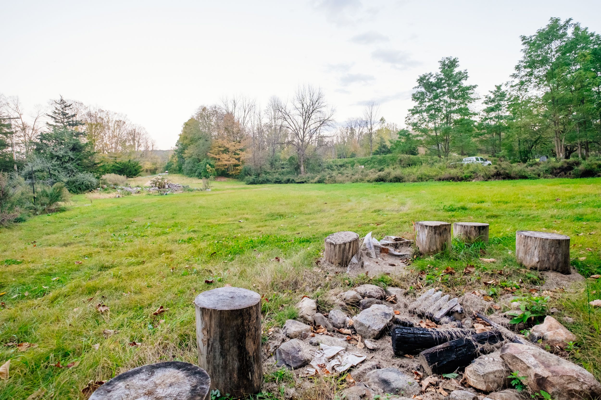 Field fire pit