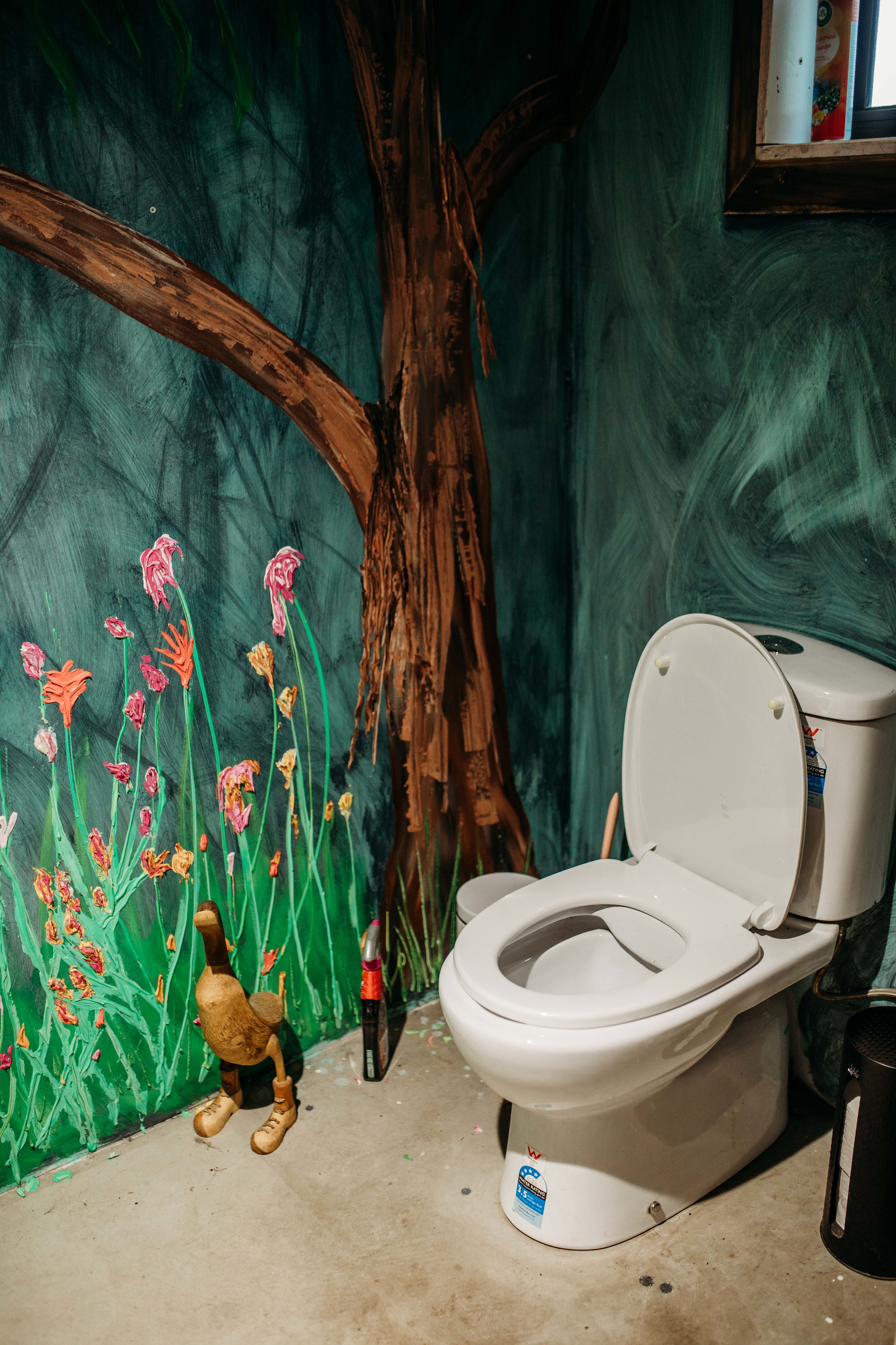 Bathroom available in the Barn