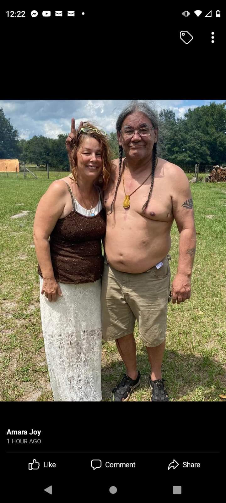 Our Native American, Blunswa of Mi'kmaq who hosts our Sweat lodge ceremonies. 