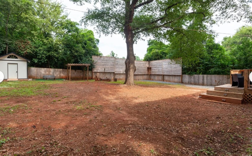 A view of the site(s) available. 