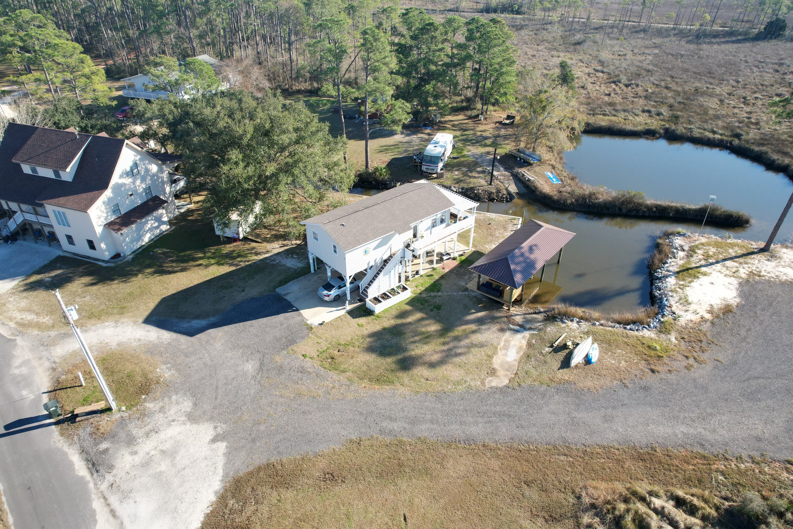 Gulf Shores Waterfront RV Getaway