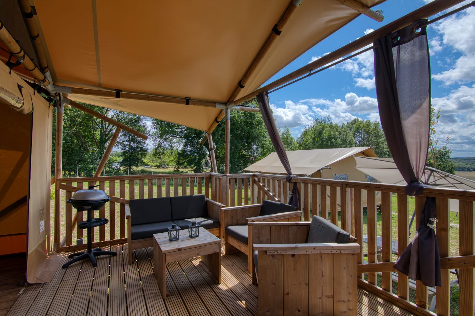 Glamping Aquitaine Home Sweet Lodge