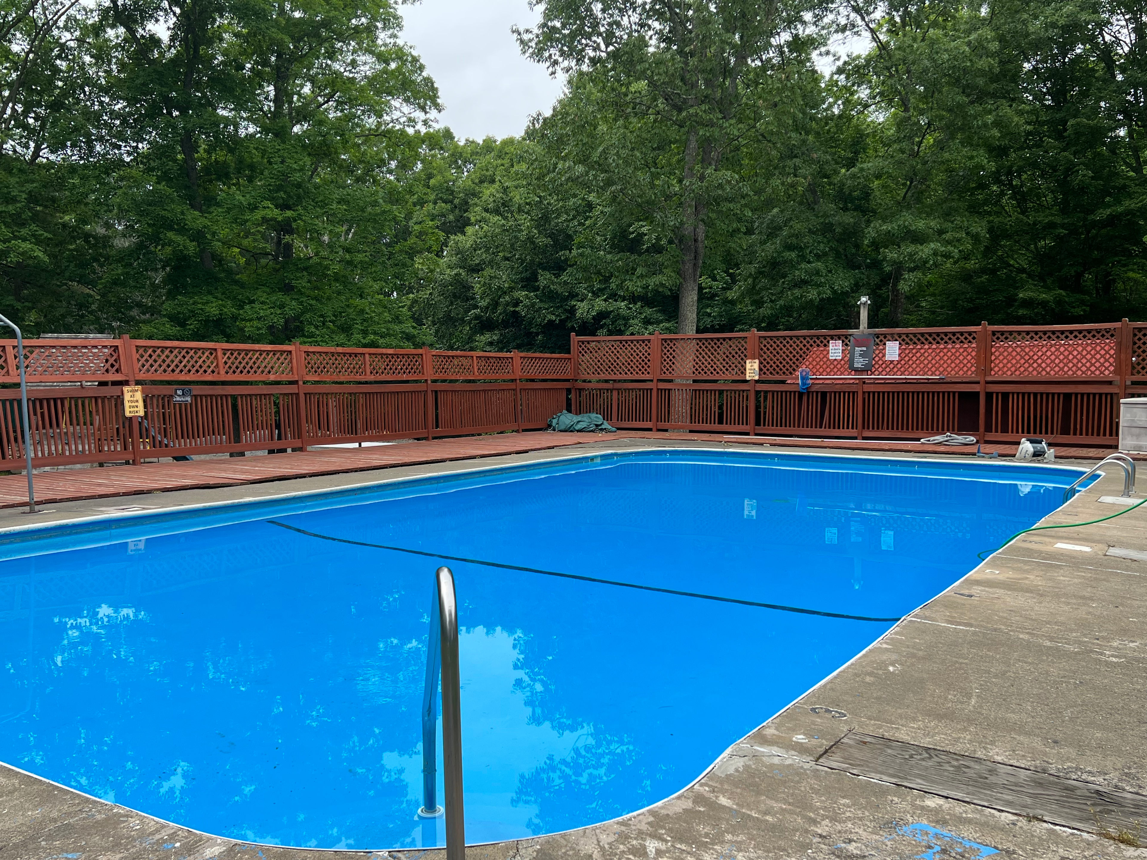 Big Bear community pool.
