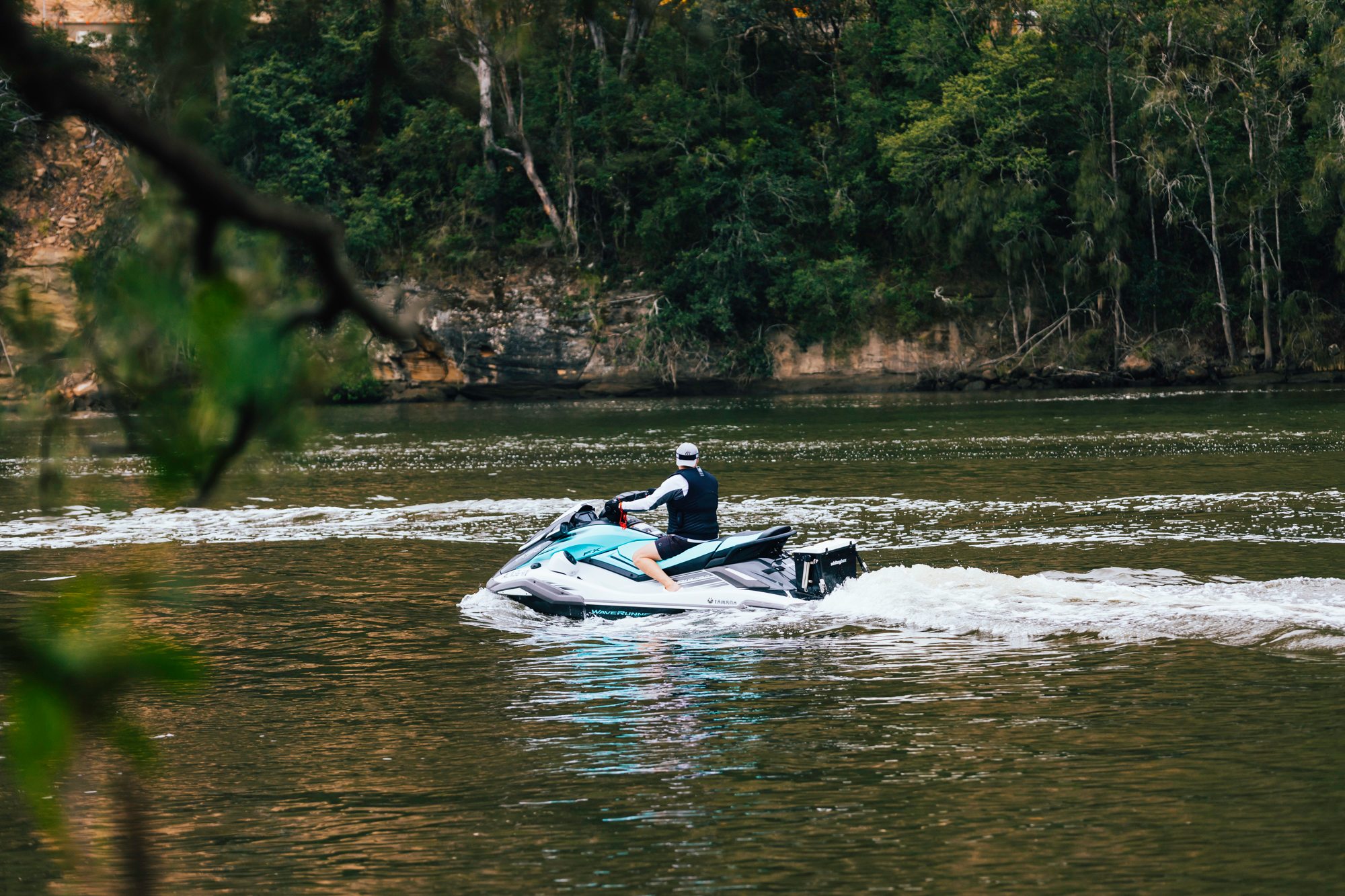 Activities on the campground - jetskiing
