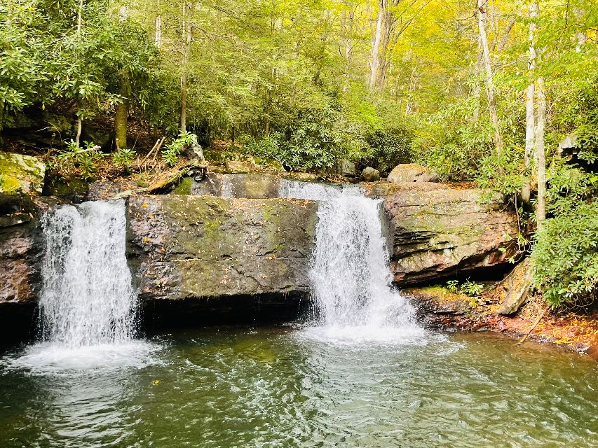 Waterfall short hike from sit