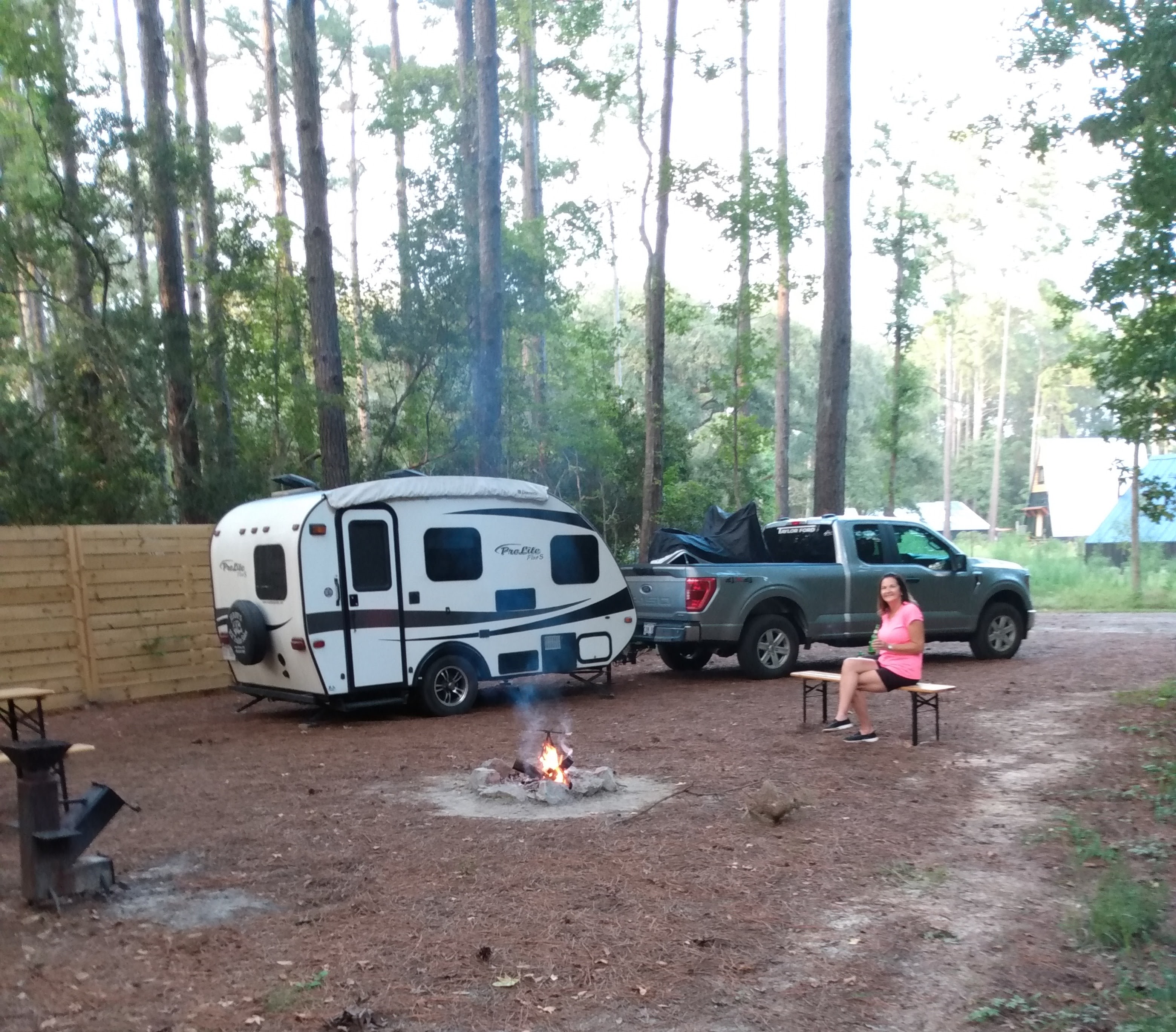 Relaxing in the Americano Site