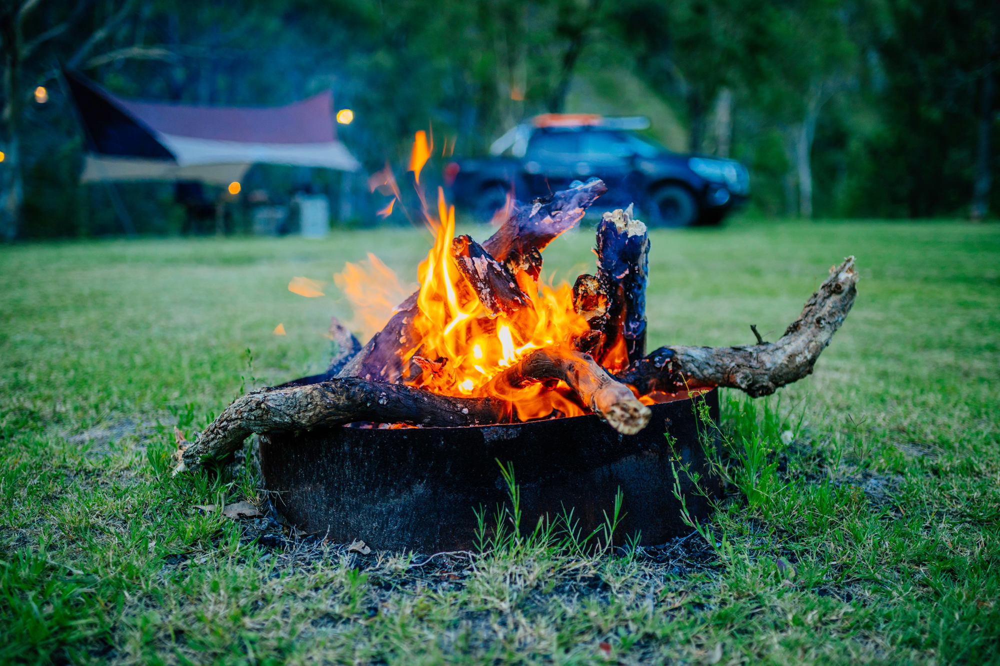 Camp necessity - a campfire
