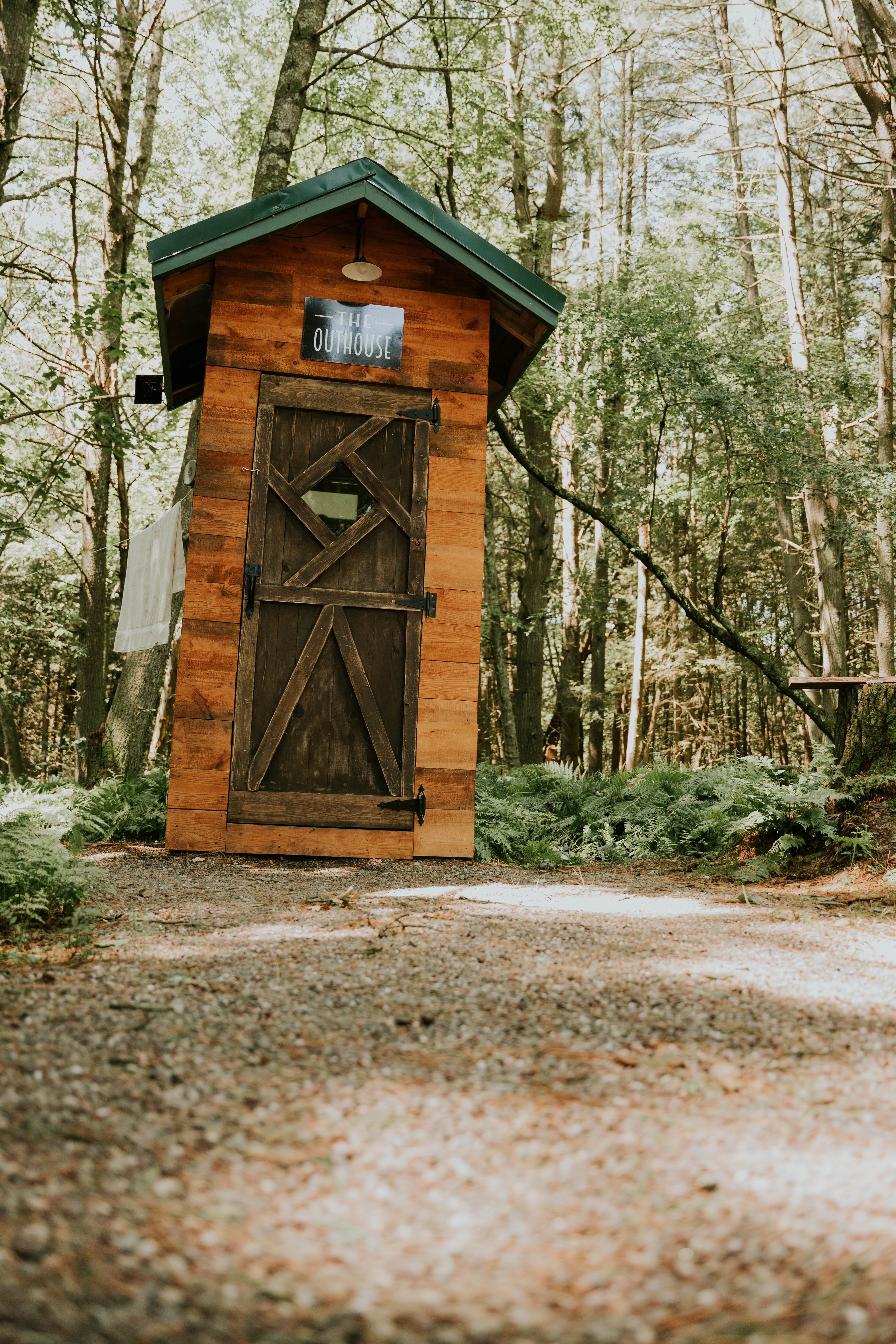 Site is equipped iwth an outhouse.