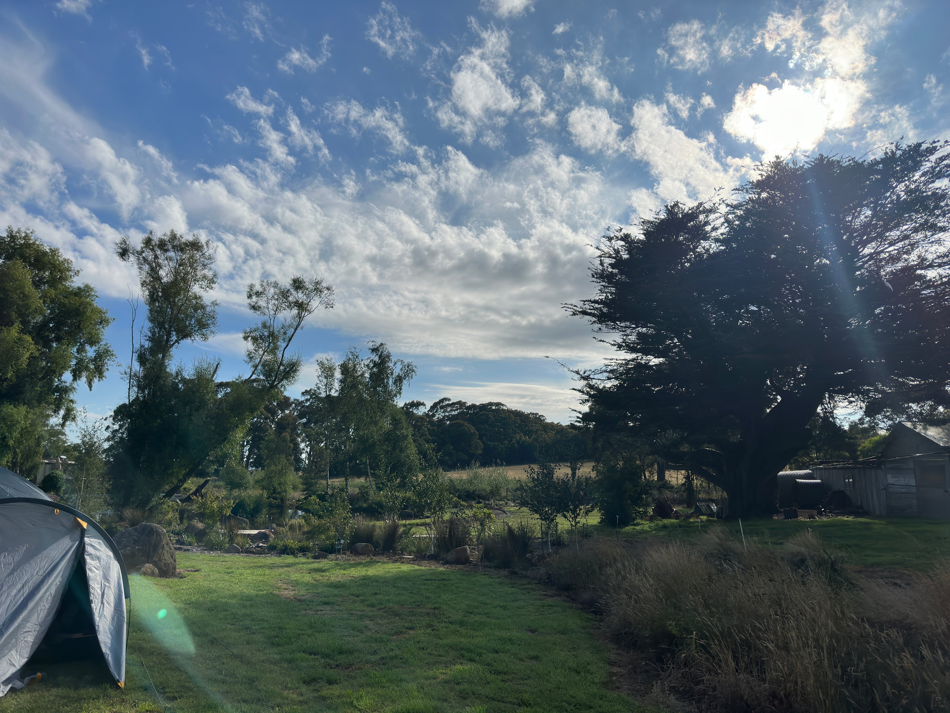 Lakeside or Orchard Paddock Camping