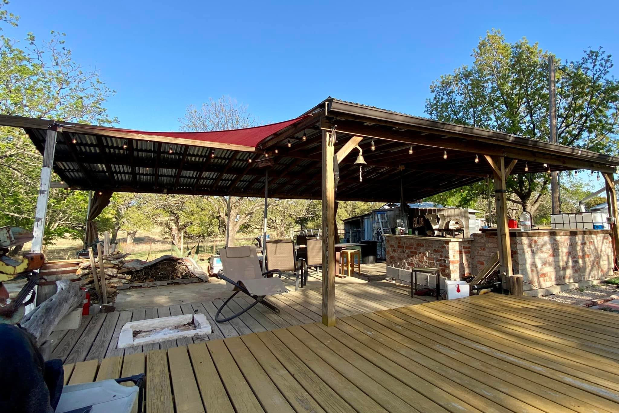 Beautiful day to sit on the deck