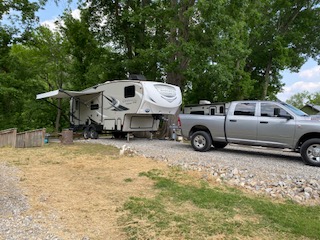 Riverfront RV Camping On The White
