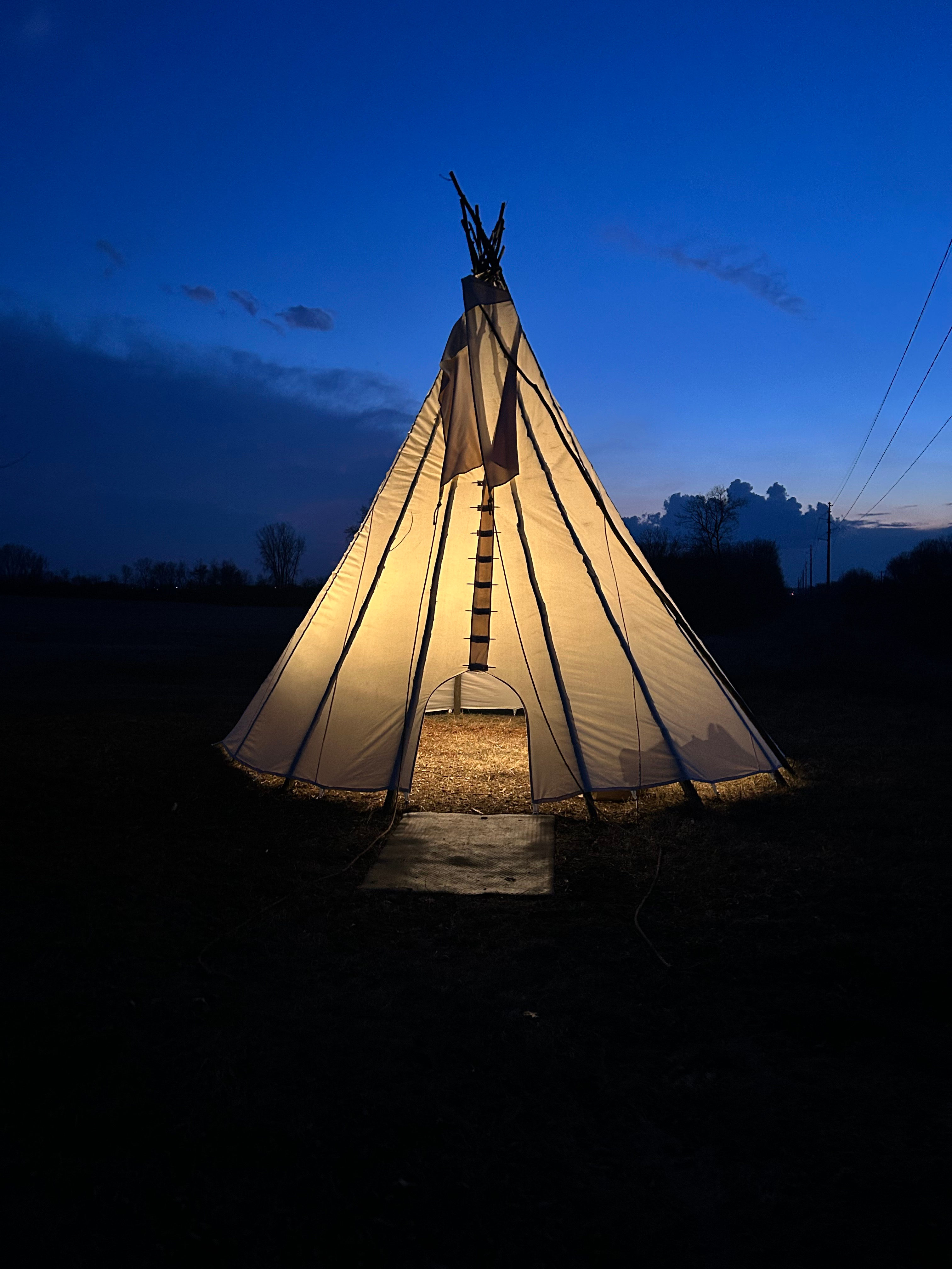 Optional teepee