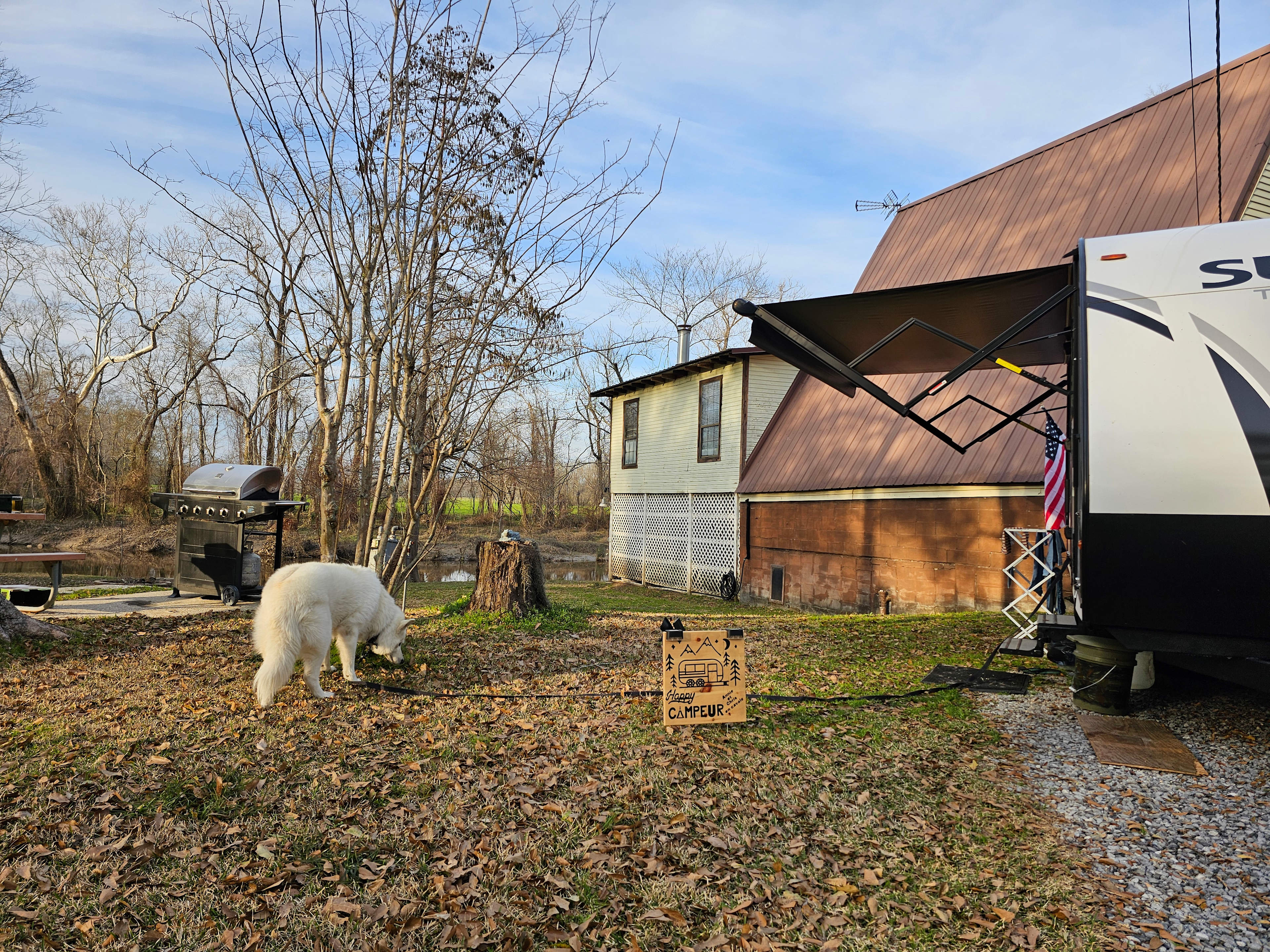 Cajun retreat Campsite