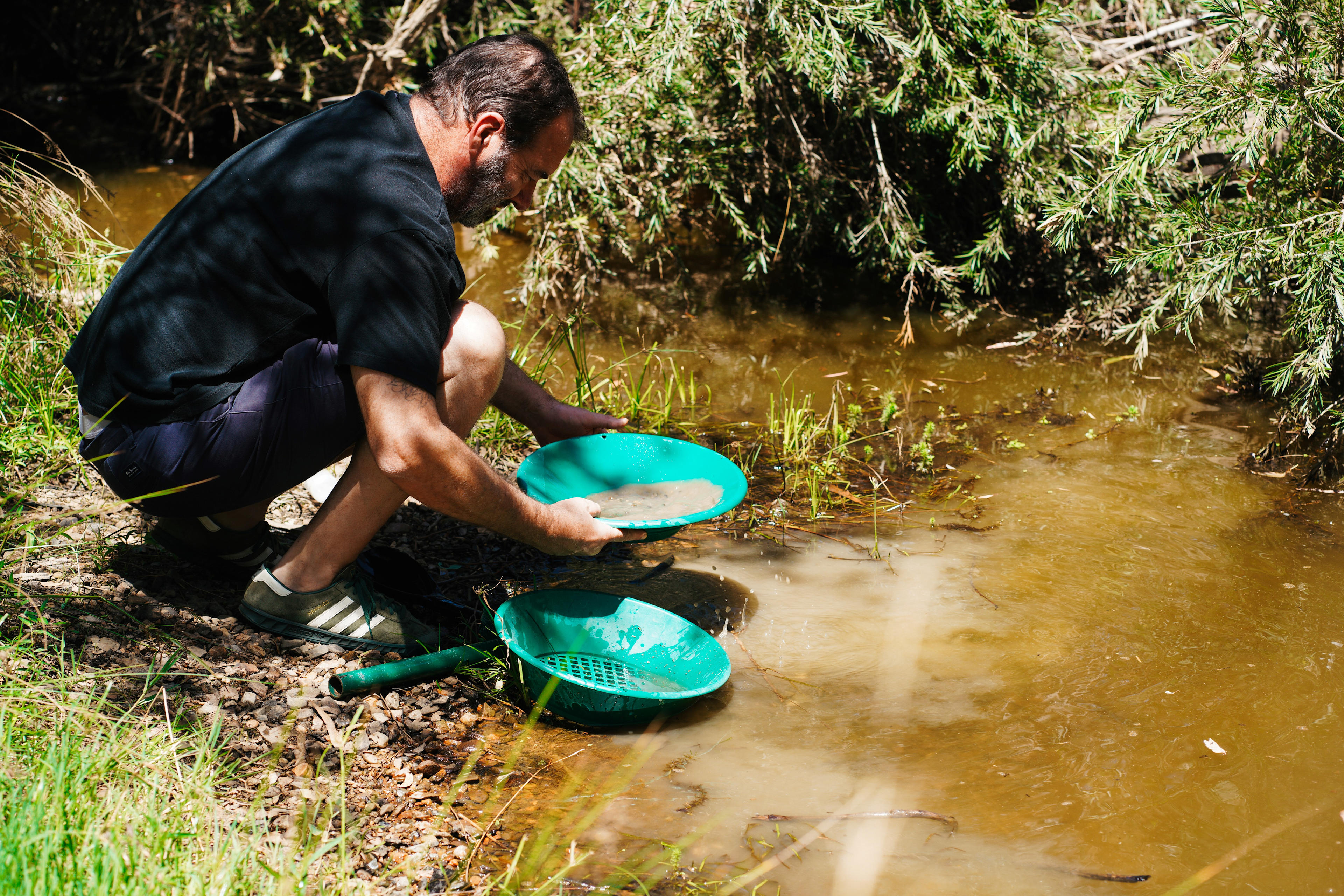 try your luck you may find a sparkling tresure