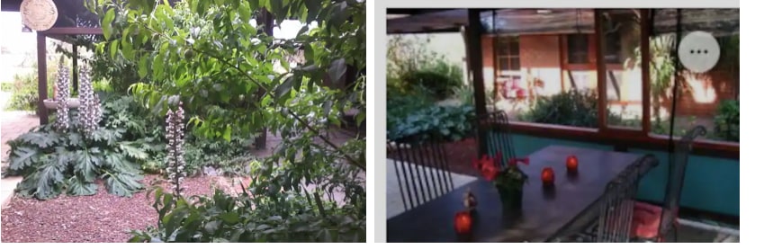 Tranquil setting under the stars