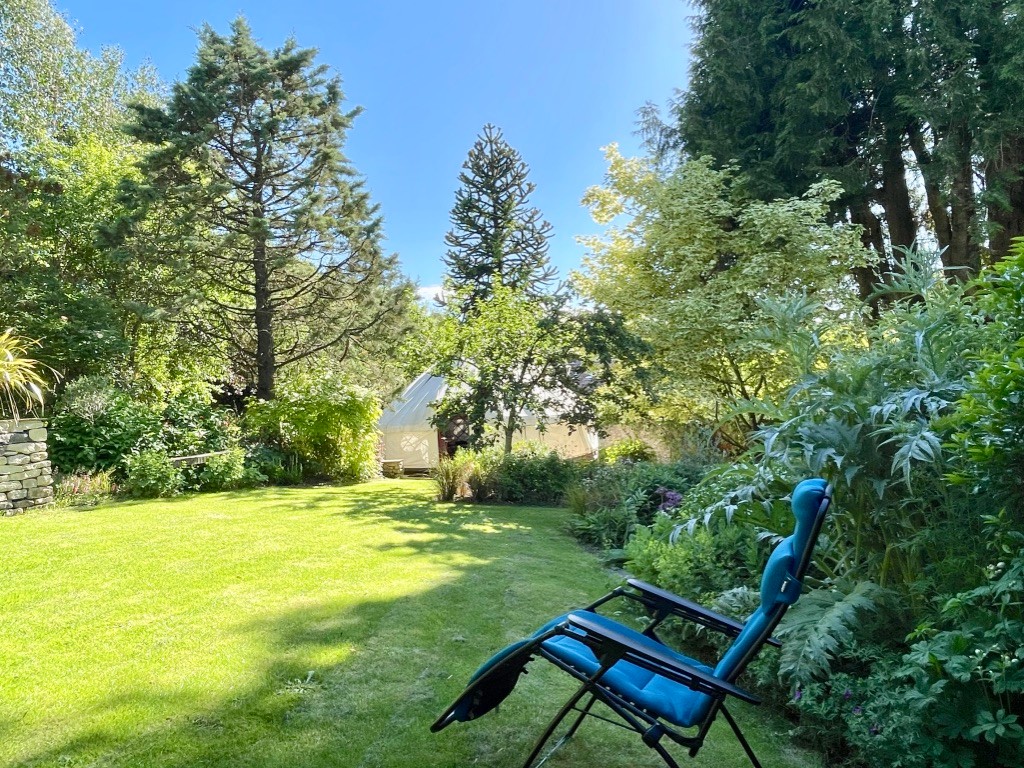 Yurt and Walled Garden