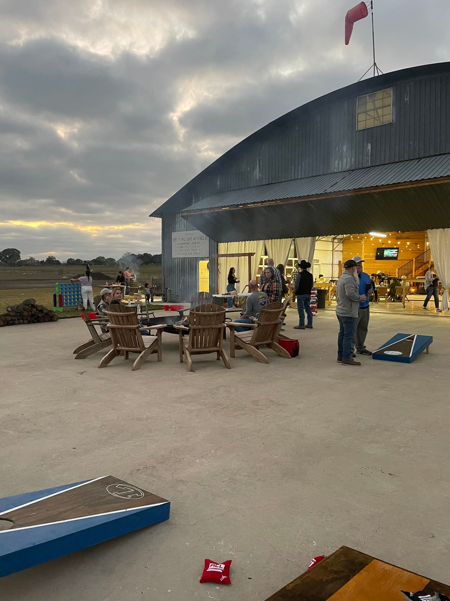 "The Hangar" @Deer Pasture Airfield