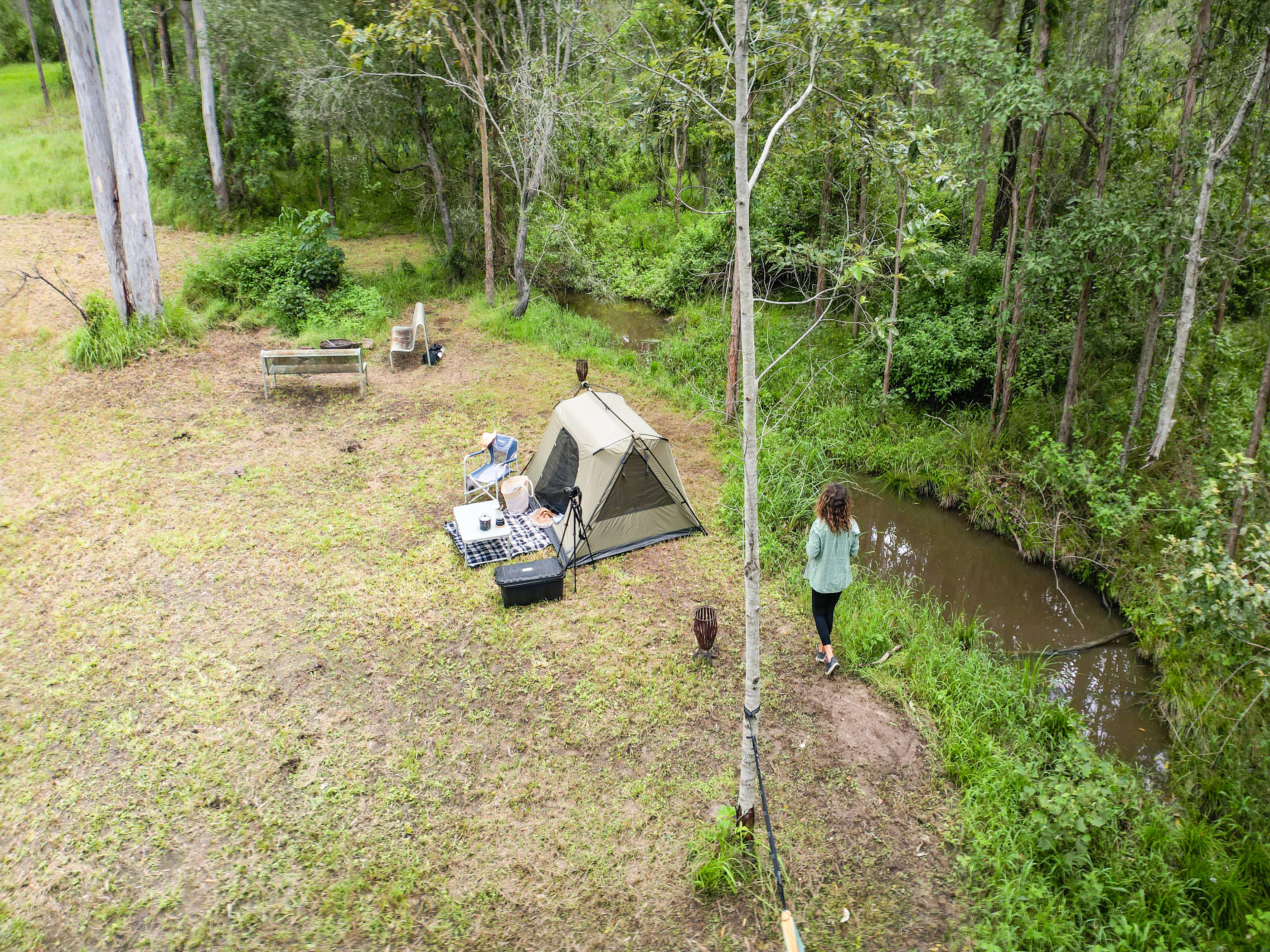 the stream is seasonal